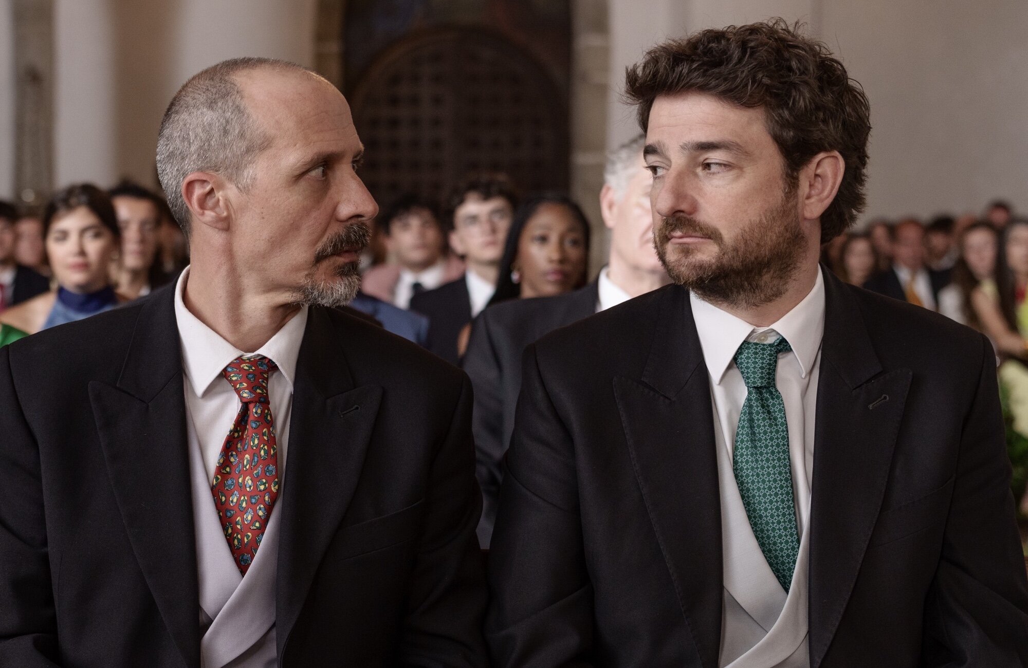 Fele Martínez y Gorka Otxoa, dos de los protagonistas de 'Machos Alfa'
