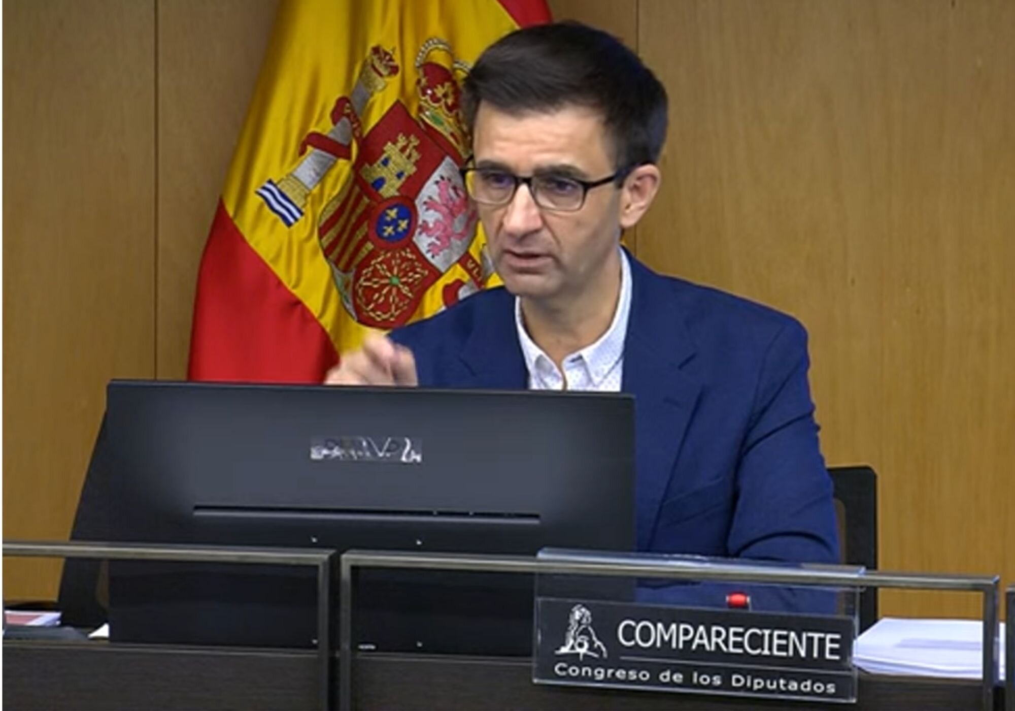 José Pablo López se sentó en el Congreso para defender a 'La familia de la tele'