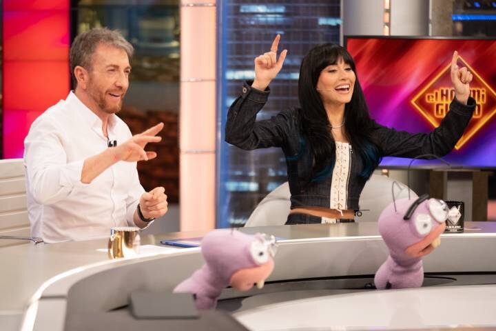 Pablo Motos y Aitana en &#39;El hormiguero&#39;