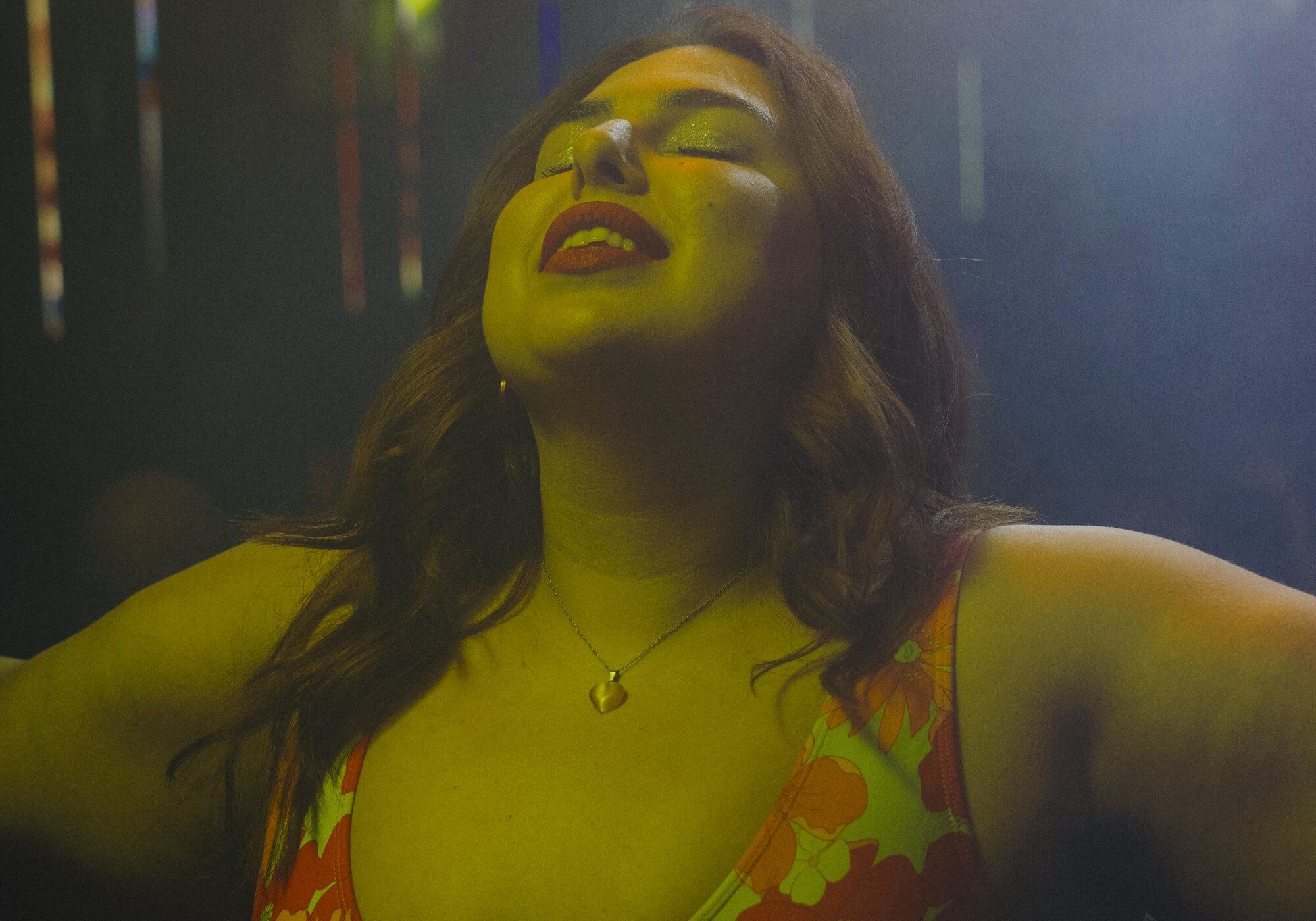 Blanca Rodrigo interpretando a Meri Román durante una secuencia de &#39;Mariliendre&#39;