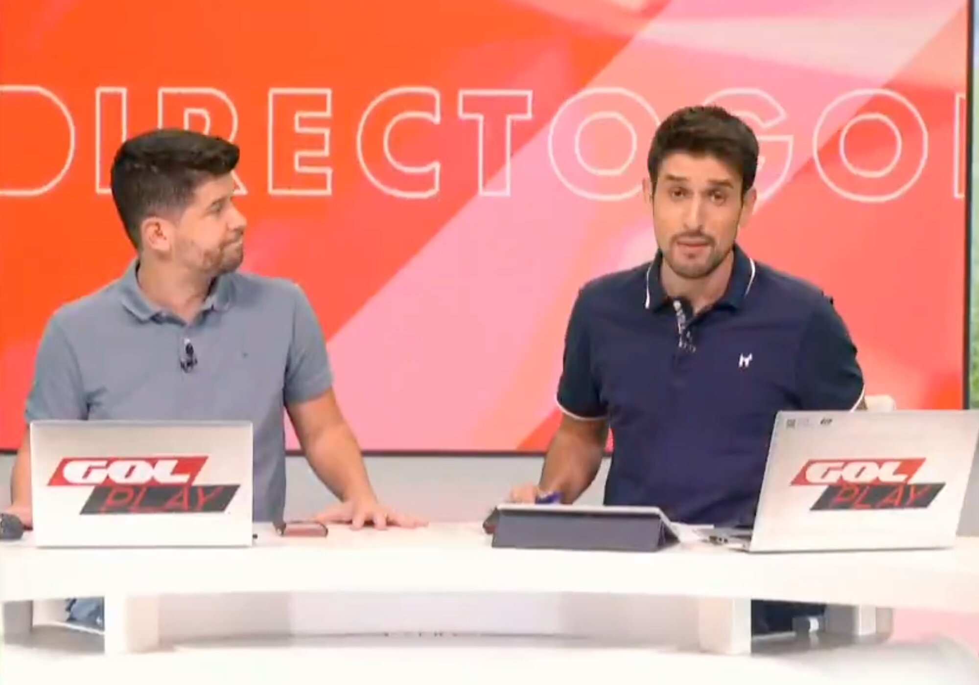 Los presentadores de &#39;Directo Gol&#39;