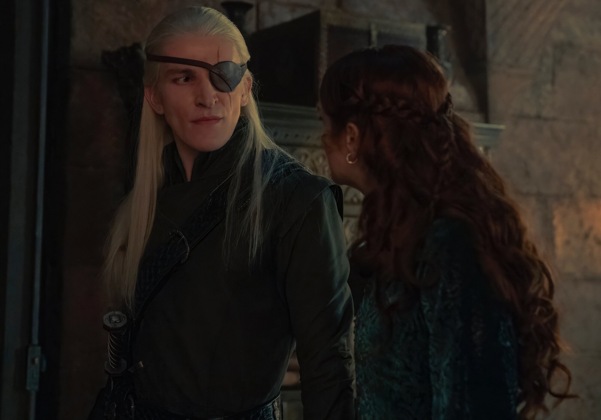 Ewan Mitchell y Olivia Cooke en la segunda temporada de 'La Casa del Dragón'