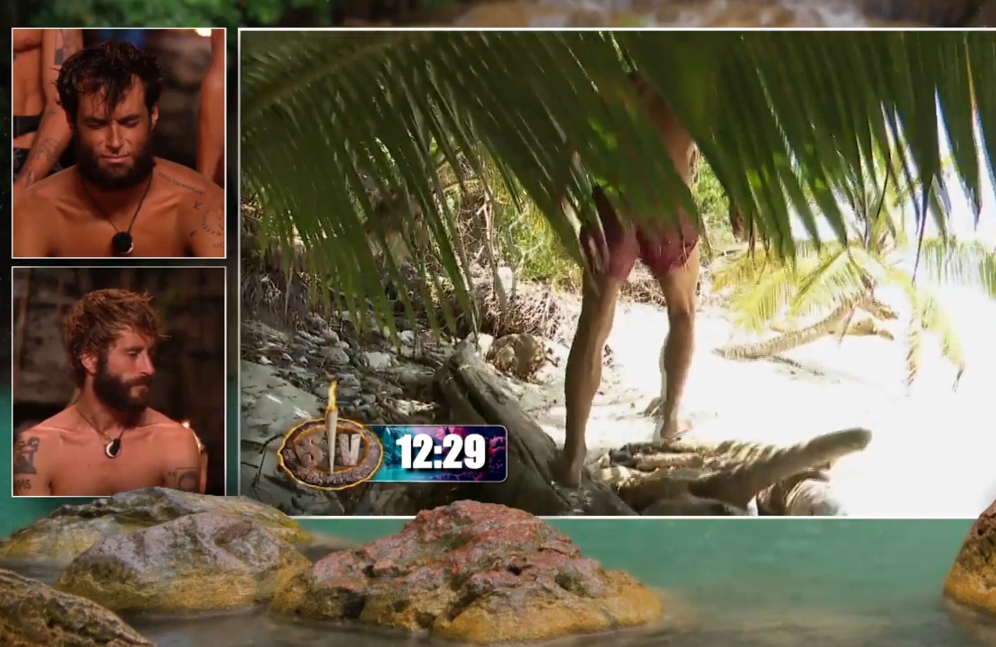 Montoya brota durante una conversación con Anita en 'Supervivientes'