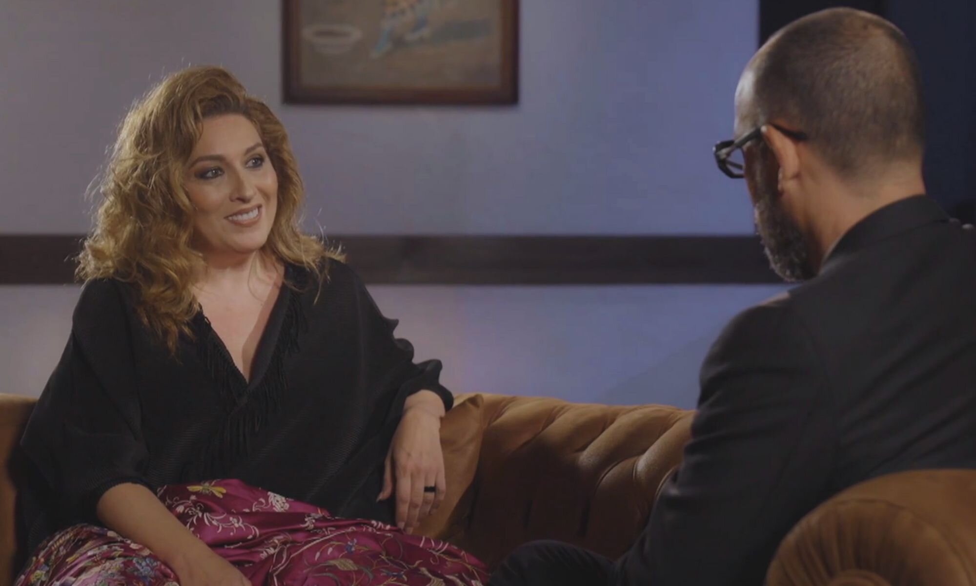 Estrella Morente con Risto Mejide en 'Viajando con Chester'