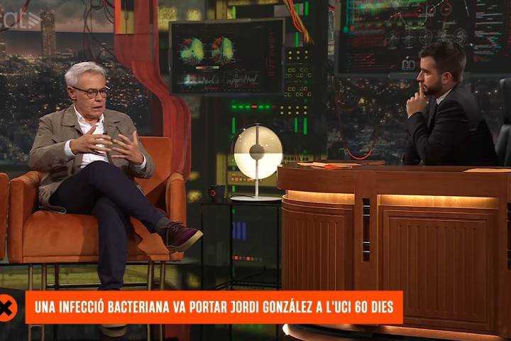 Jordi González y Ricard Ustrell en ''Col•lapse'