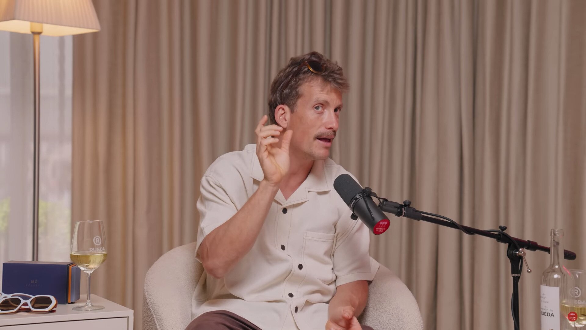 Grison durante su entrevista en 'Tómatelo con vino'