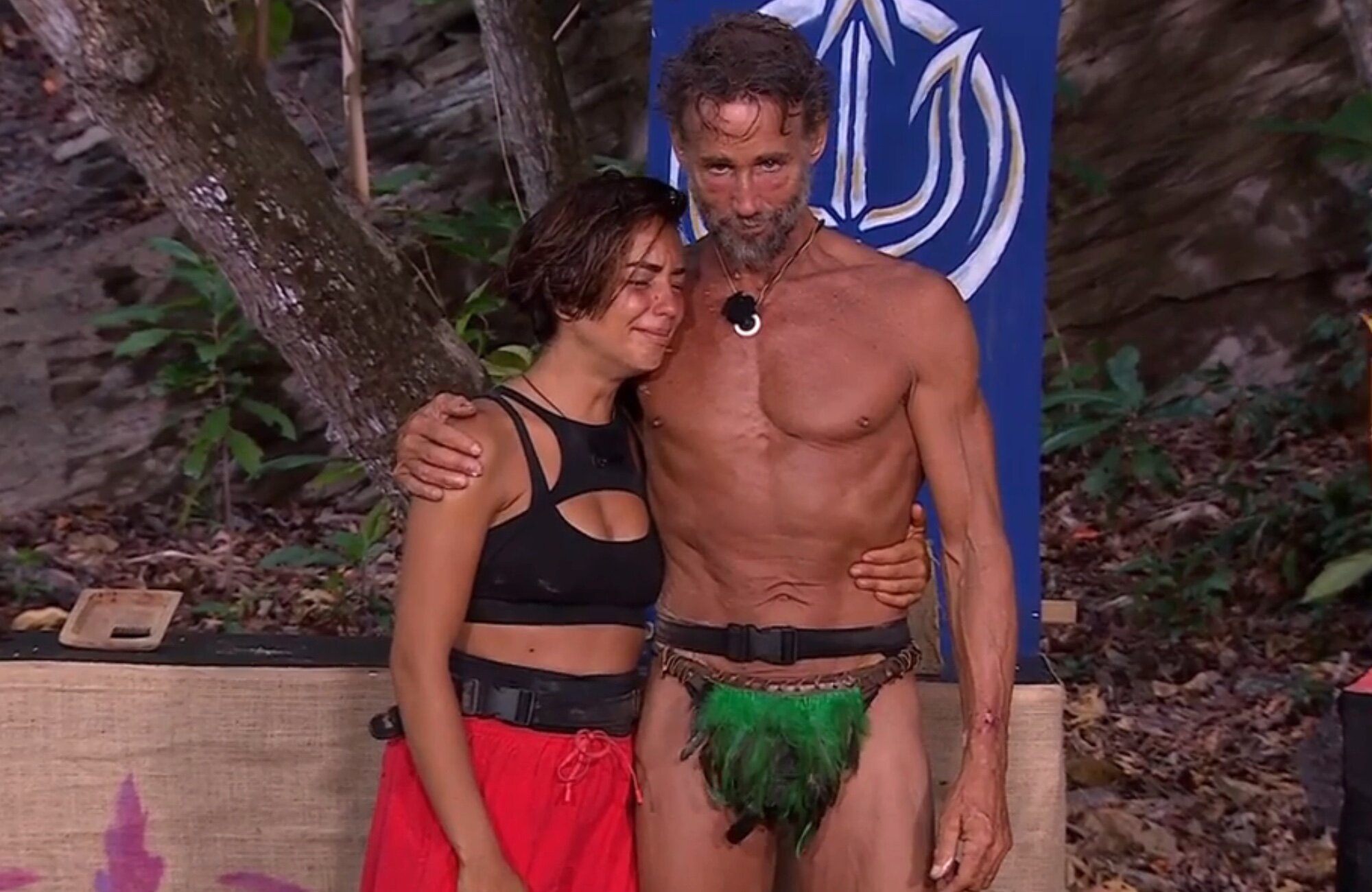 Anita Williams y Álvaro Escassi esperan a conocer el nombre del salvado en 'Supervivientes: Tierra de nadie'