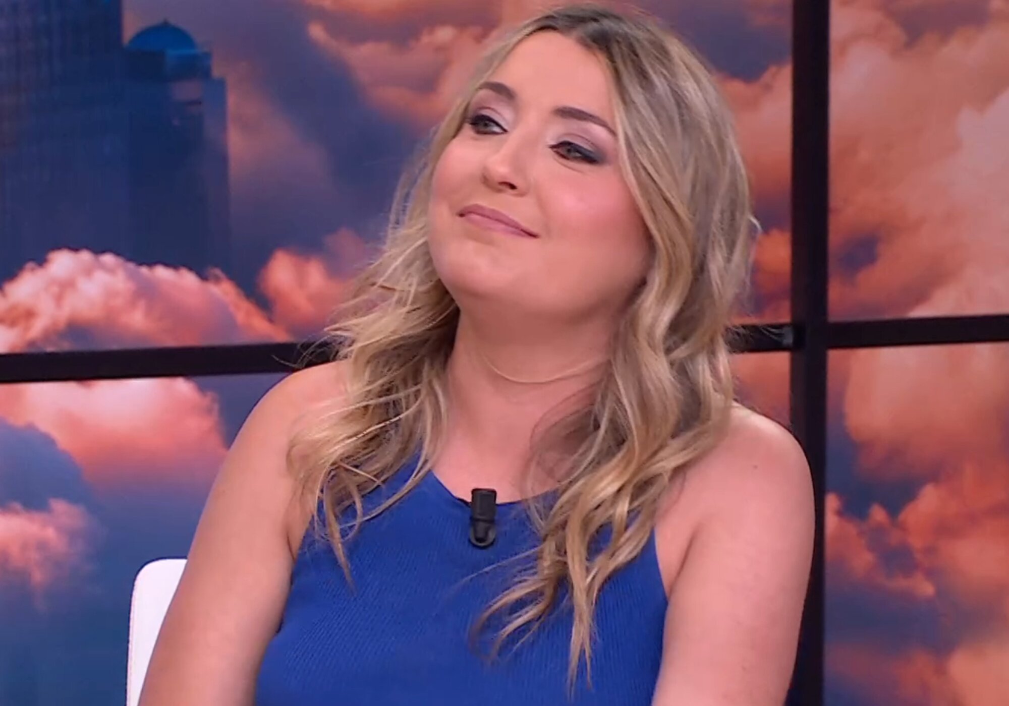 Marina Lobo durante una de sus intervenciones en 'Malas lenguas'