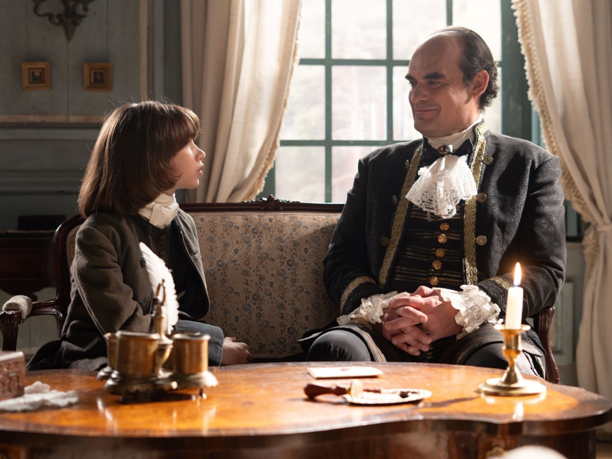 Pedrito junto a don Hernando en &#39;Valle Salvaje&#39;