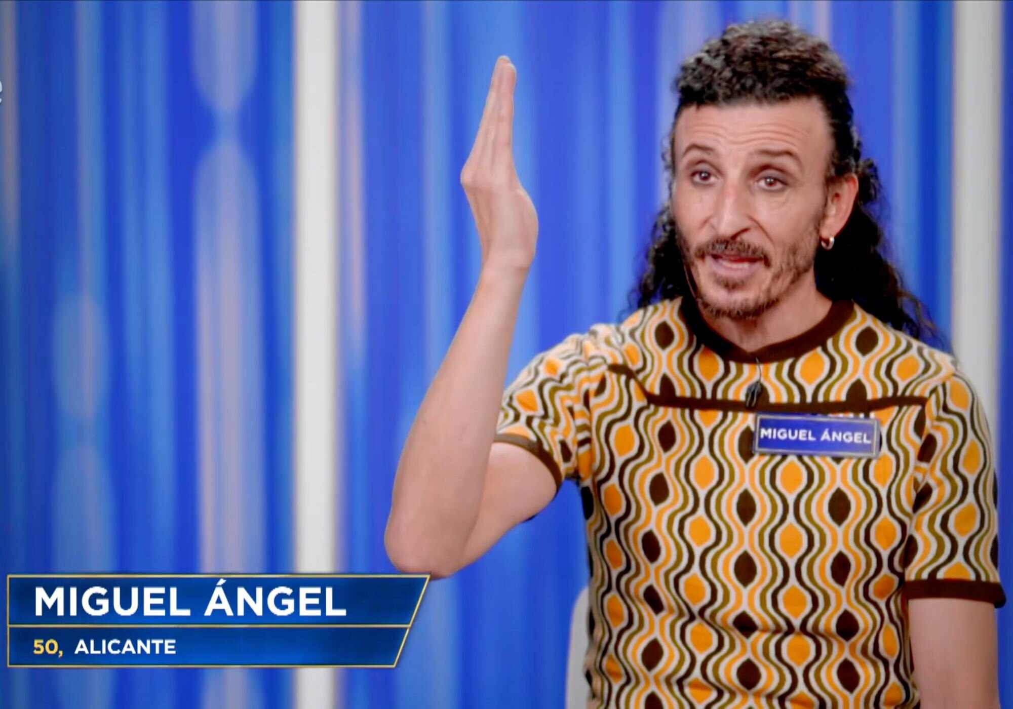 Miguel Ángel fue uno de los protagonistas de la final de 'The Floor' ganando dos duelos en la noche