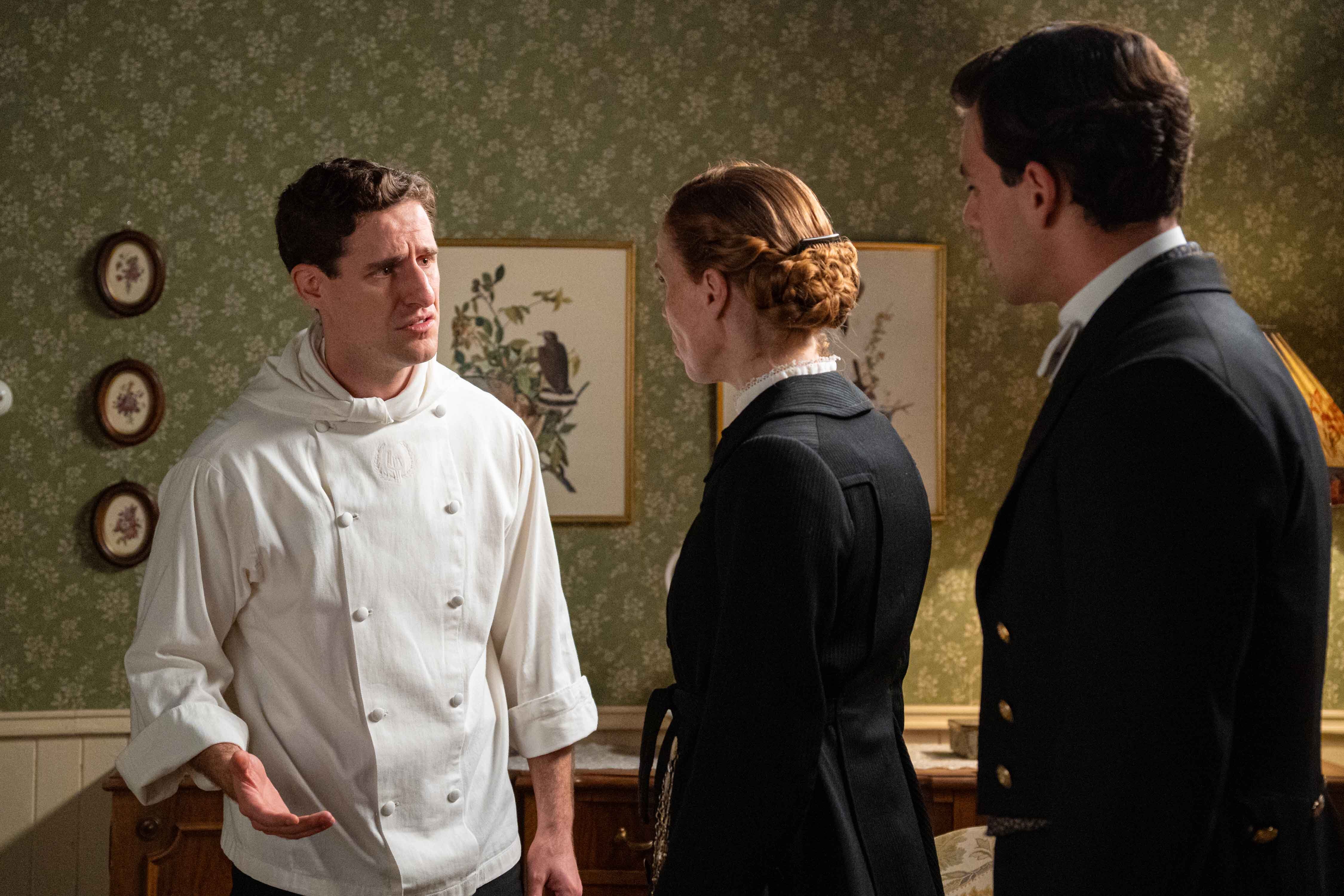 Curro, Lope y Pía en el capítulo 620 de &#39;La promesa&#39;