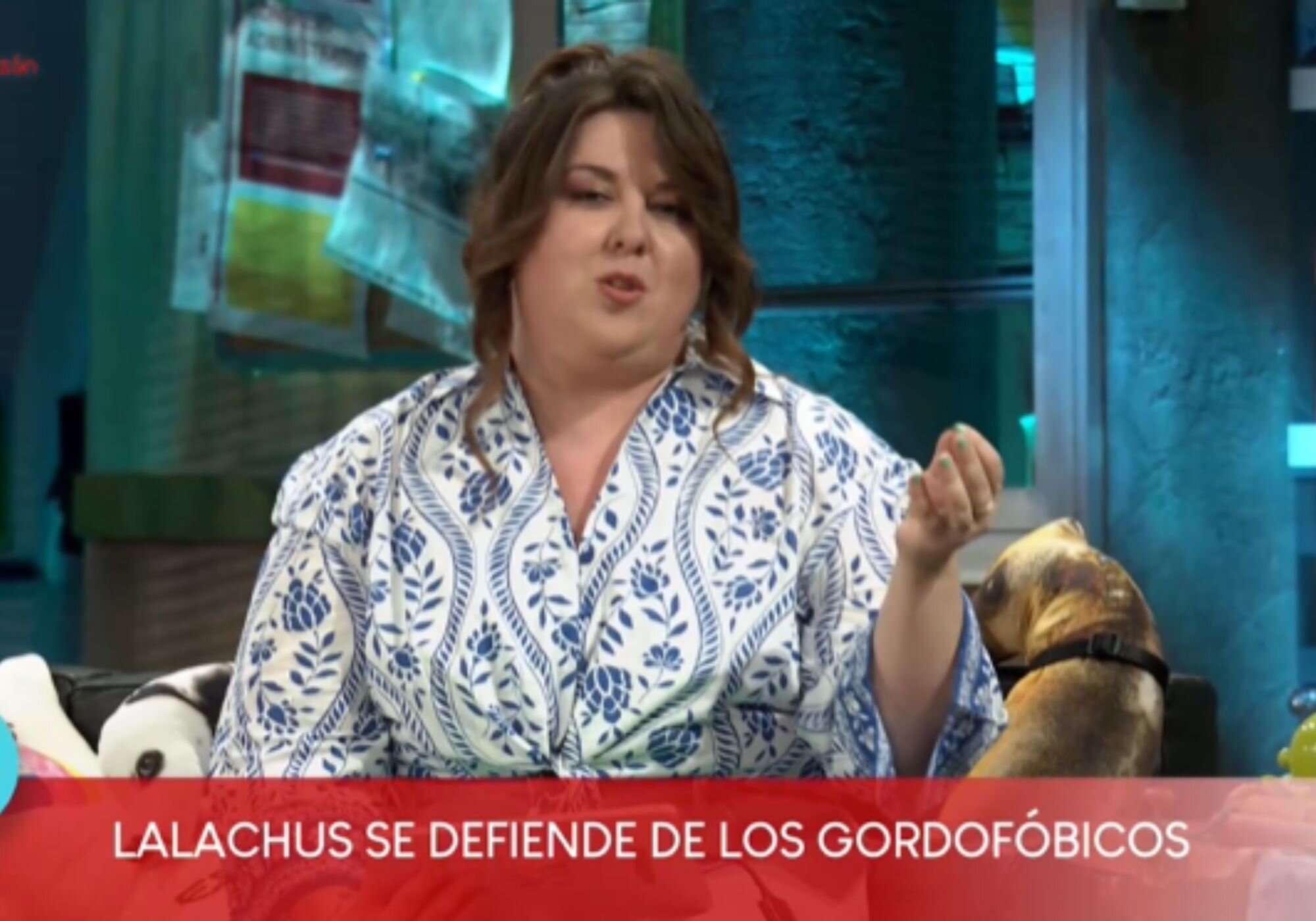 Lala Chus contestó a los que le insultan por su físico en &#39;La revuelta&#39;