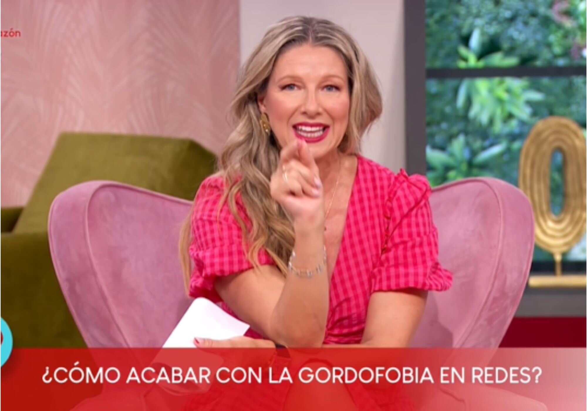 Anne Igartiburu defendió a Lala Chus en &#39;D Corazón&#39; por los insultos gordófobos que ha sufrido