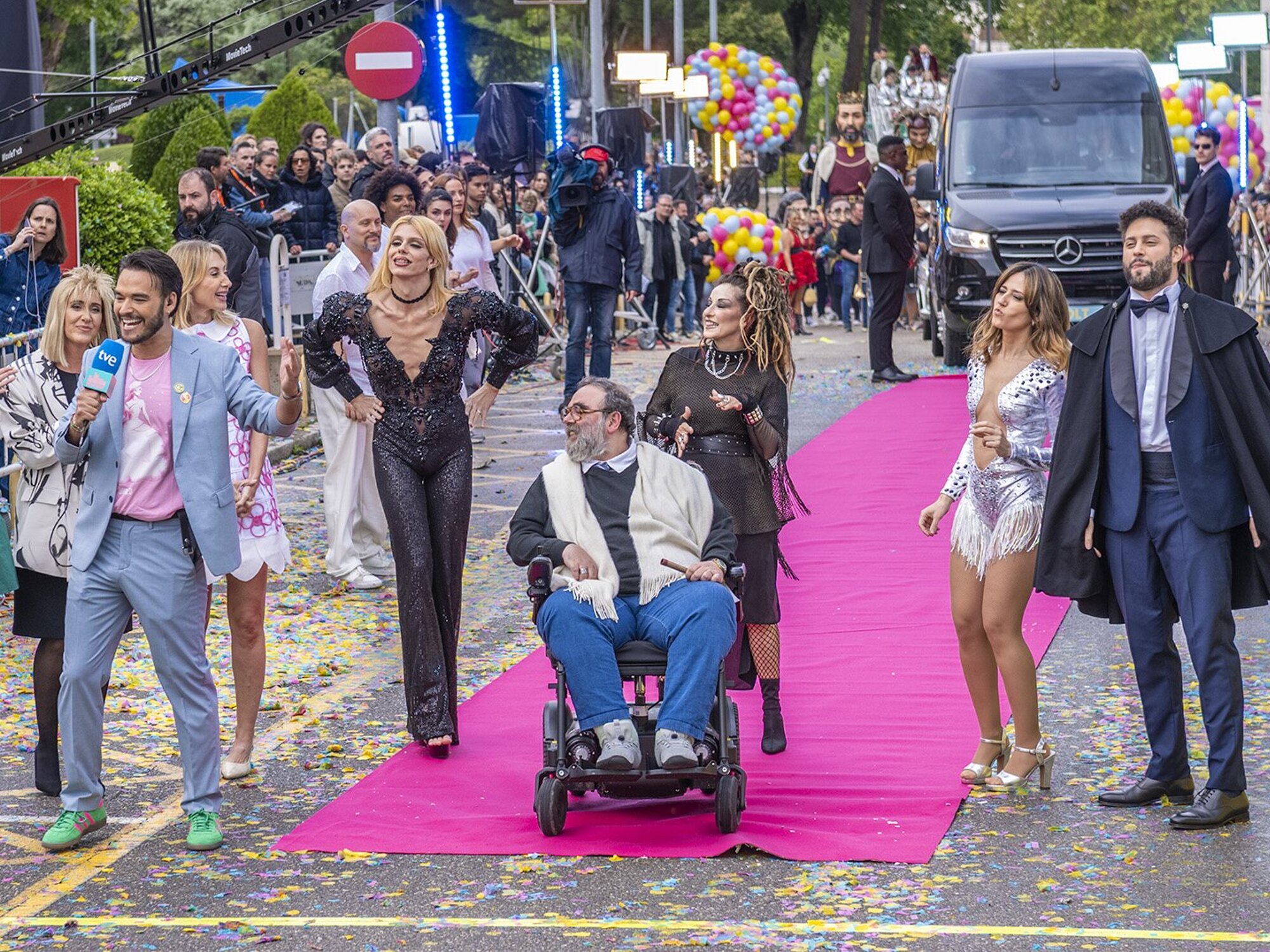 Bob Pop en el desfile de &#39;La familia de la tele&#39;