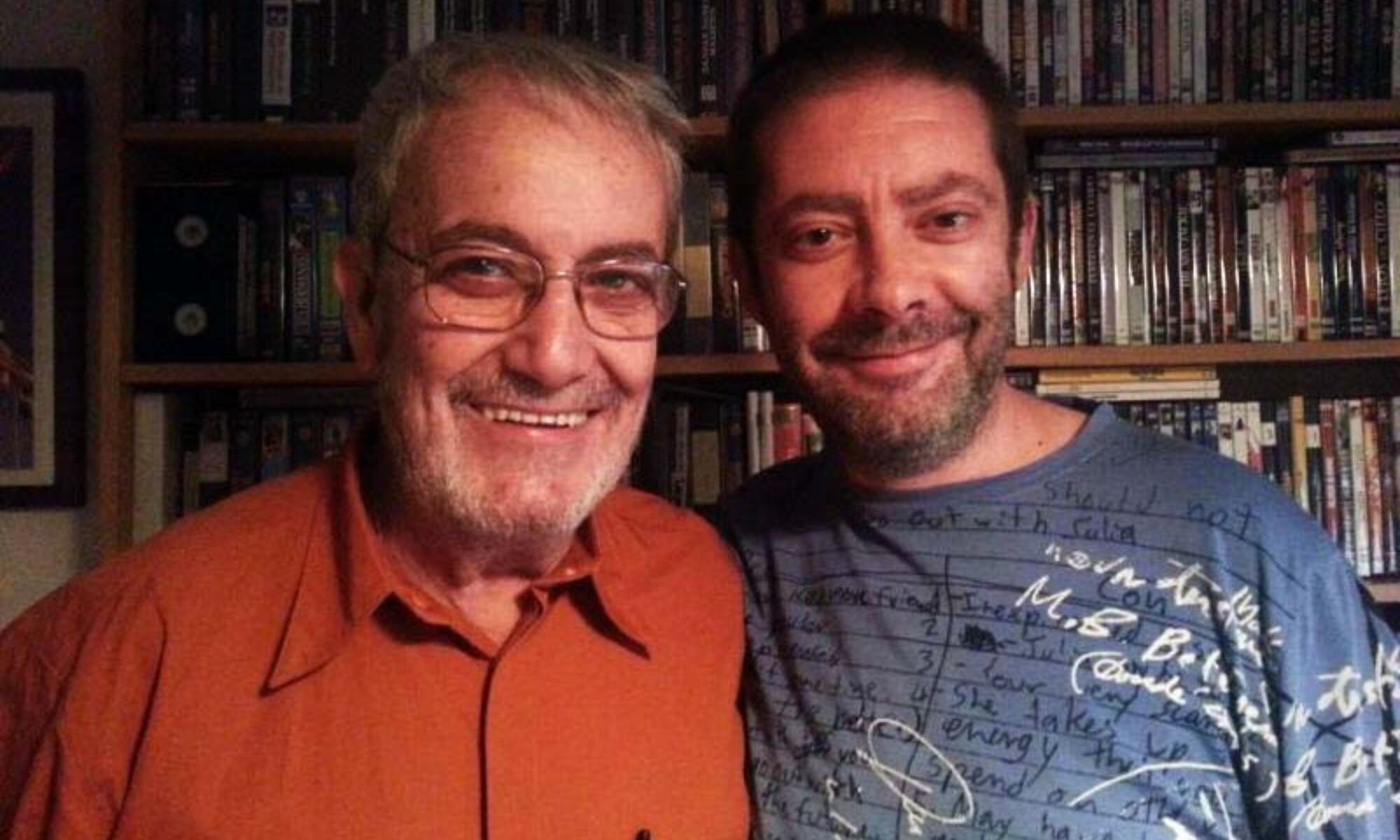 Javier Franquelo y David García Vázquez, compañero de doblaje