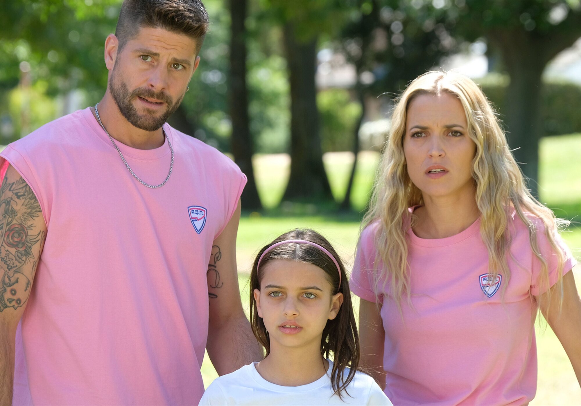 Luis Fernández, Cosette Silguero y Ana Fernández en &#39;Los protegidos: A.D.N.&#39;