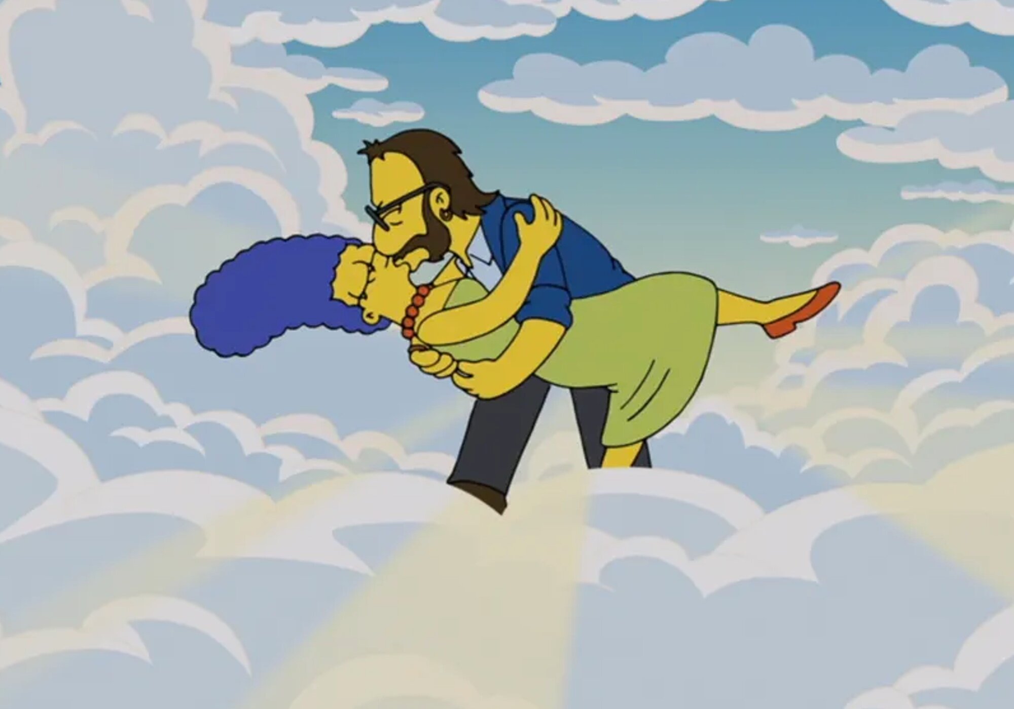 Marge junto a Ringo Starr en el final de la temporada 36 de &#39;Los Simpson&#39;
