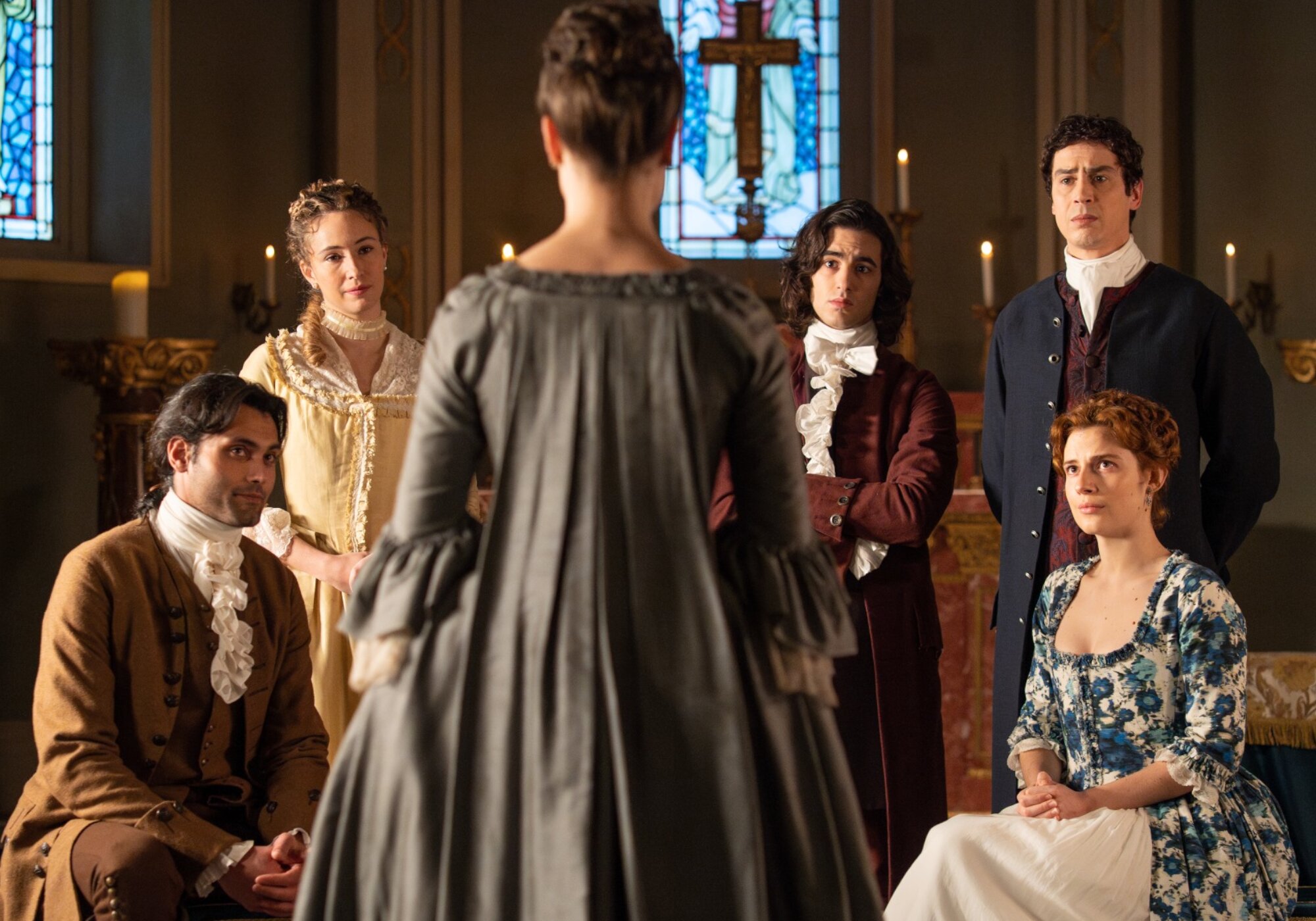 Los protagonistas de 'Valle Salvaje'