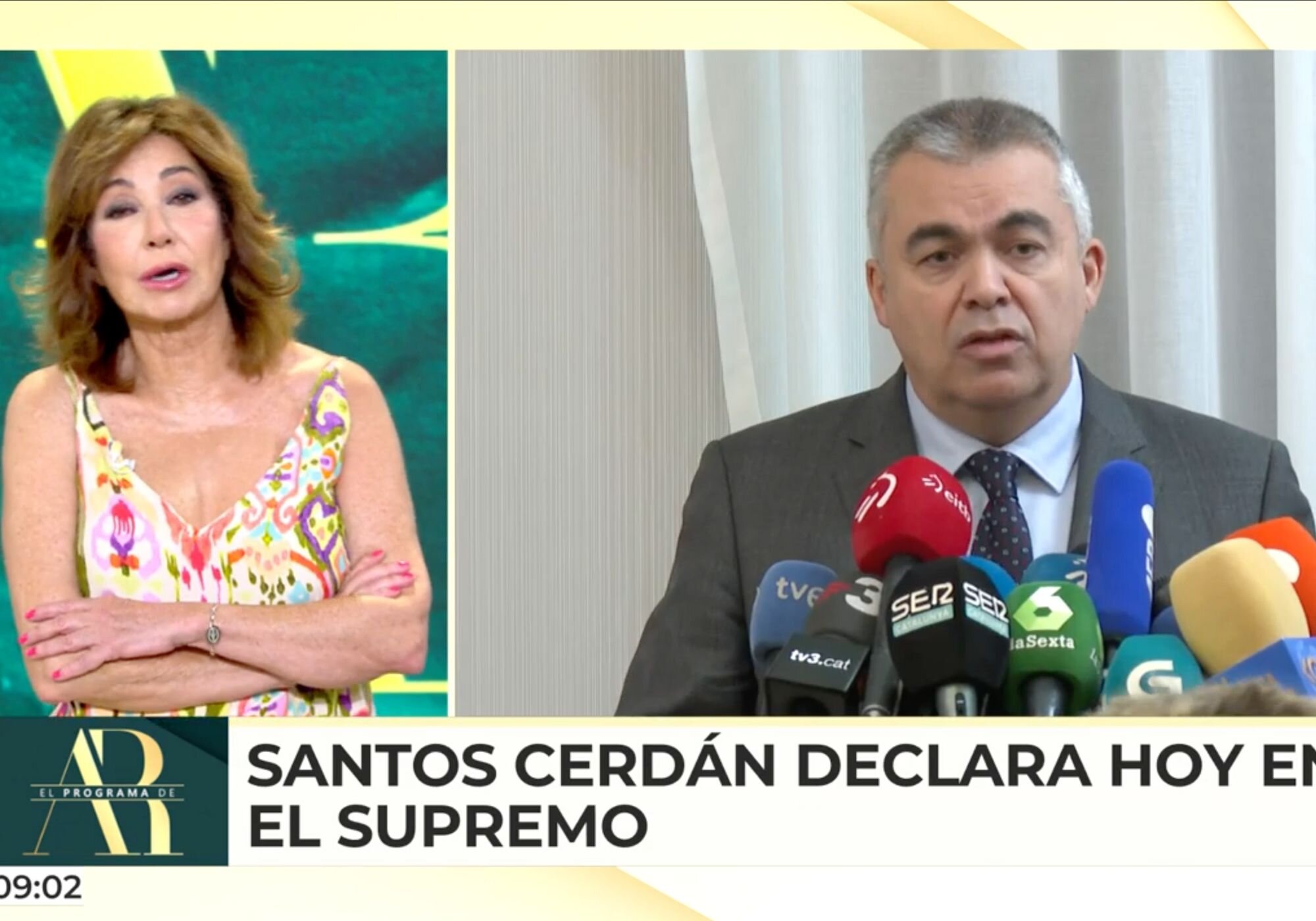 Ana Rosa Quintana trató la actualidad en &#39;El programa de Ana Rosa&#39; 