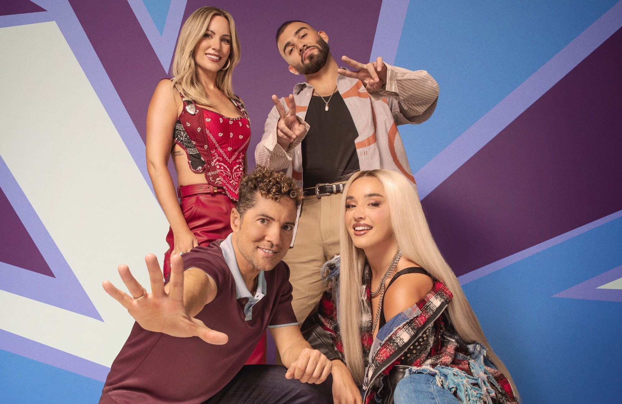 Edurne, Manuel Turizo, David Bisbal y Lola Índigo son los coaches de 'La Voz Kids 2025'