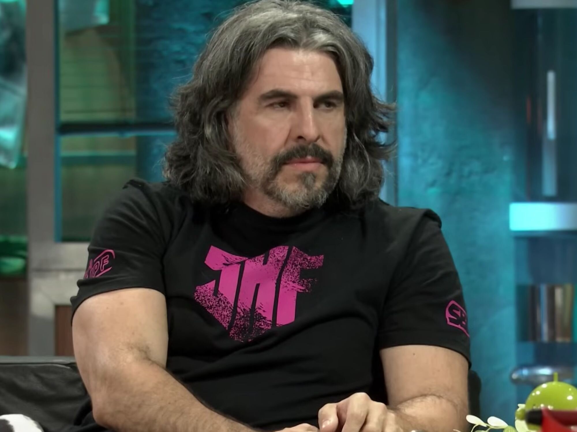 JJ Vaquero durante su visita a 'La revuelta'