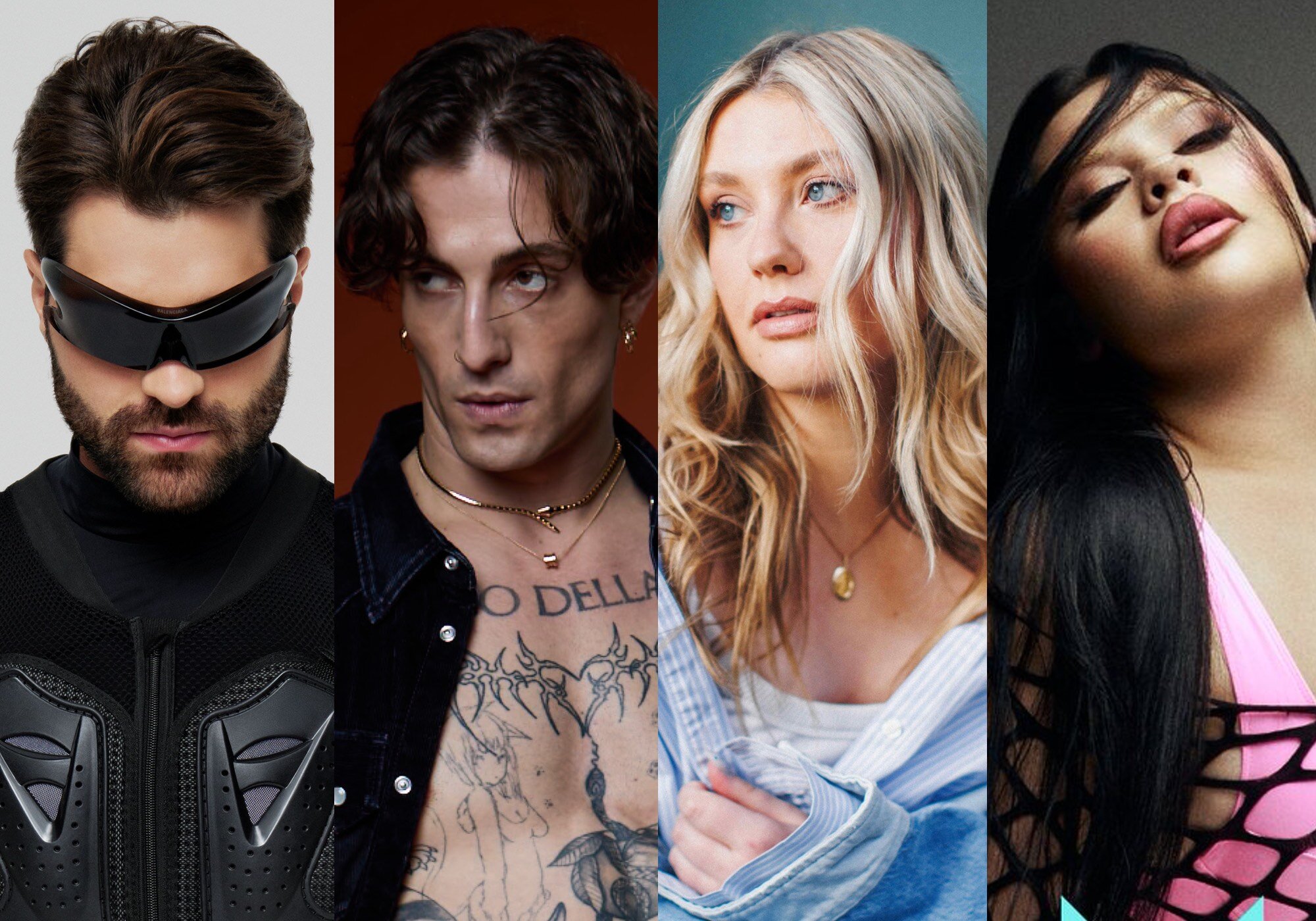 ALOK, Damiano David, Ella Henderson y Miriana Conte