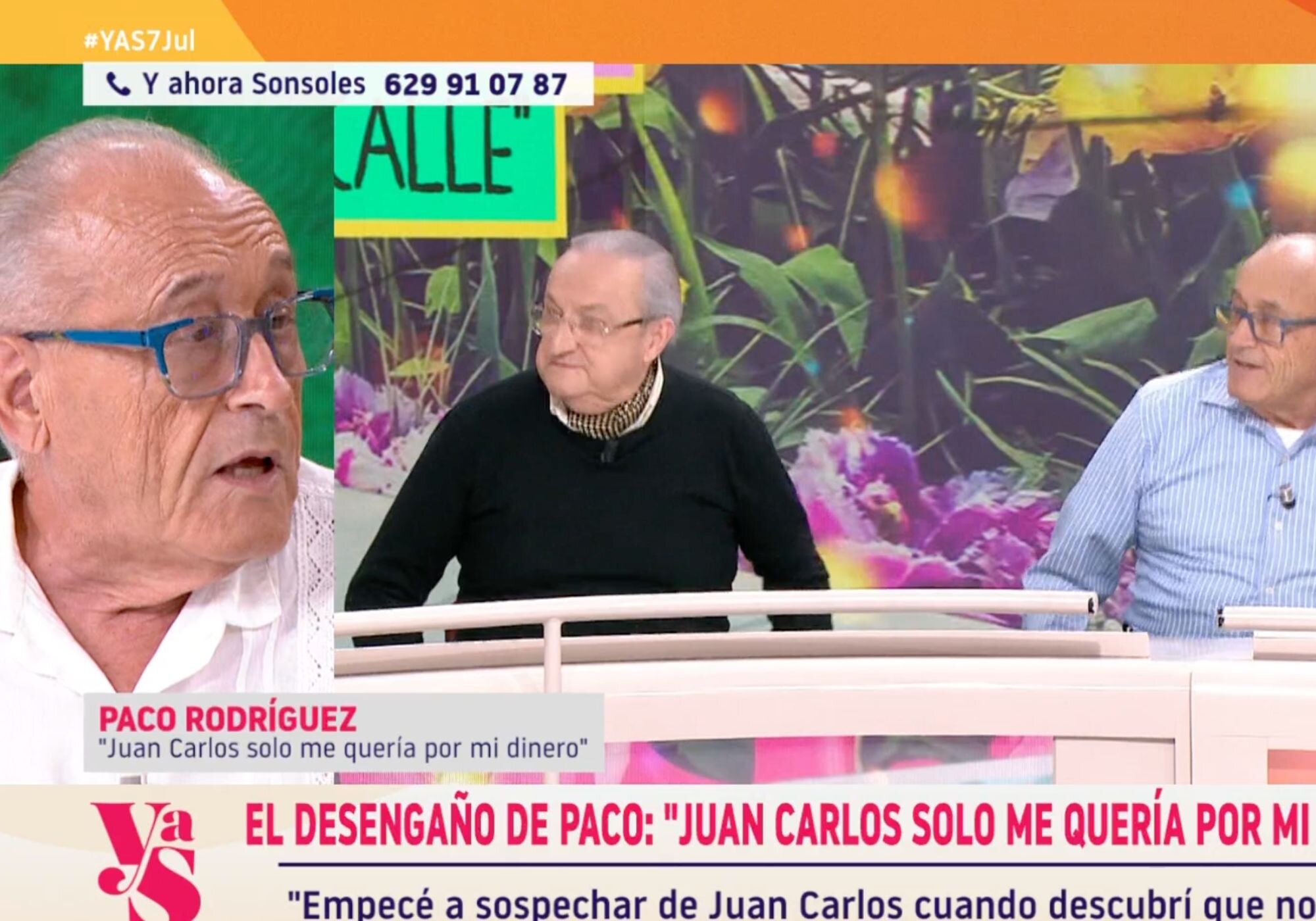 Paco Rodriguez visitó 'Y ahora, Sonsoles' para hablar de su historia con Juan Carlos junto a Sonsoles Ónega