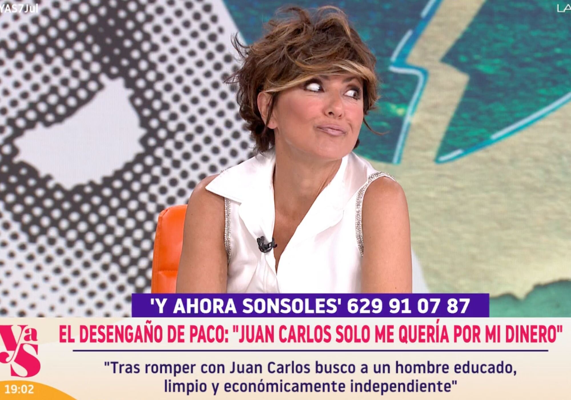 Sonsoles Ónega se quedó muy sorprendía ante el comentario de su invitado en 'Y ahora, Sonsoles'