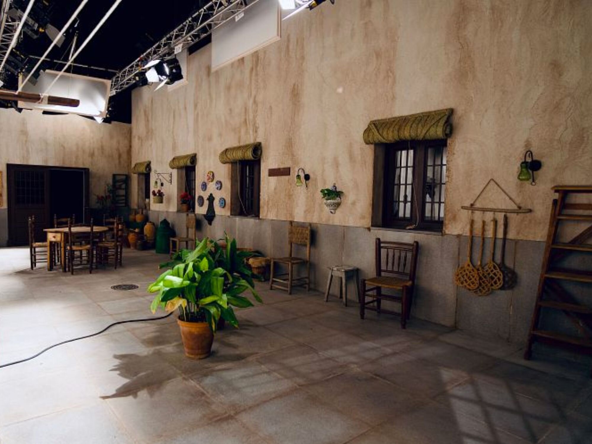 Uno de los decorados que se podrán visitar de 'La promesa'