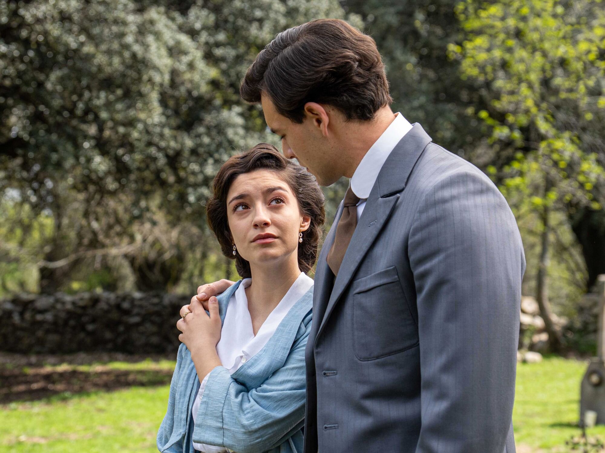 Ángela y Curro en el capítulo 612 de 'La promesa'