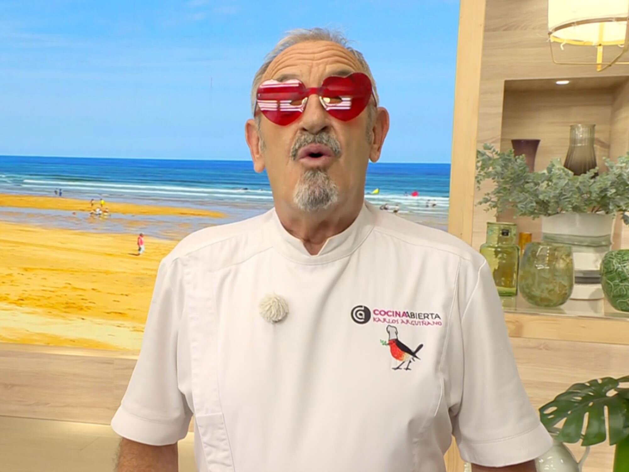 Karlos Arguiñano en su despedida de temporada en la &#39;Cocina abierta de Karlos Arguiñano&#39;