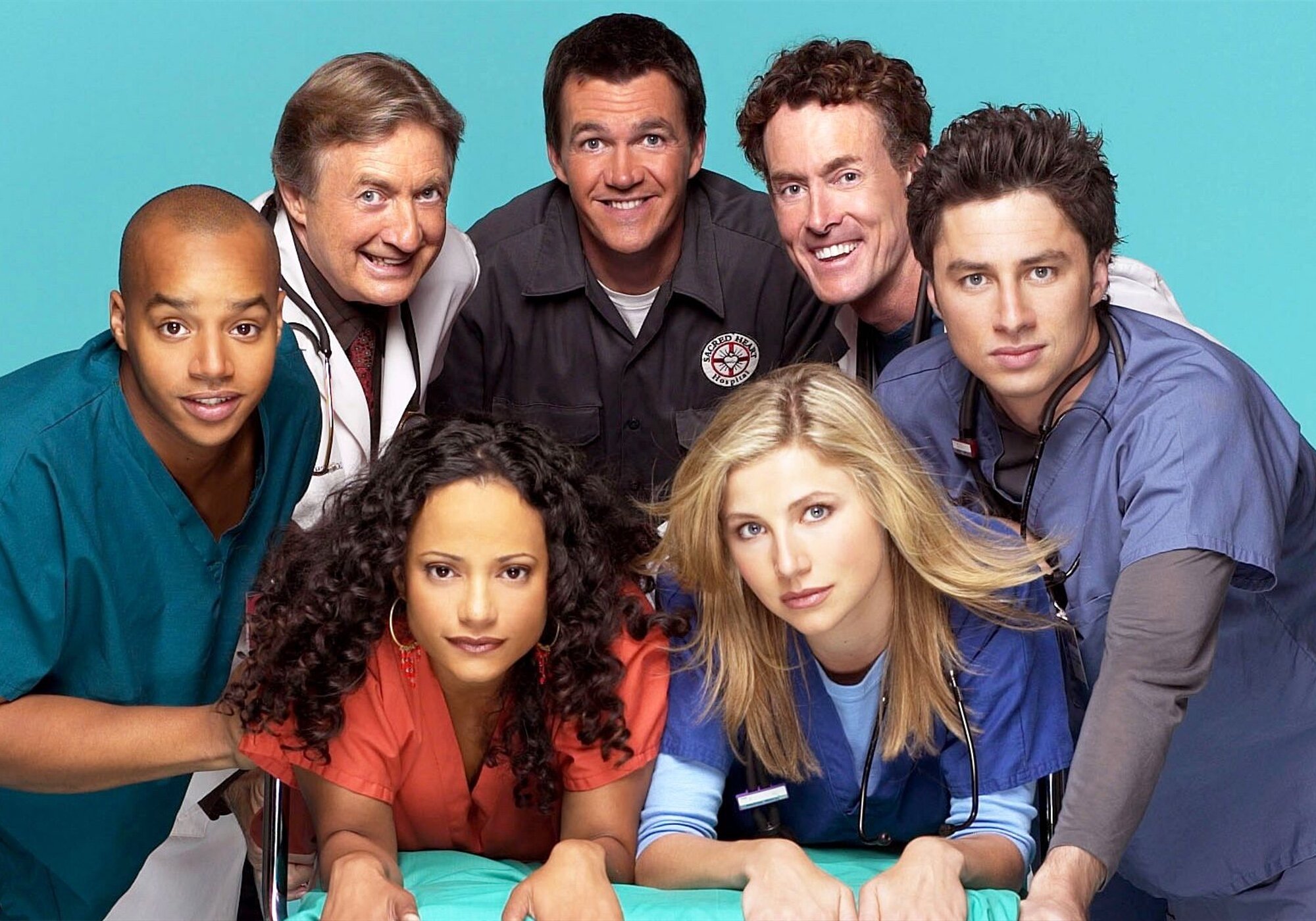 El elenco principal de &#39;Scrubs&#39;