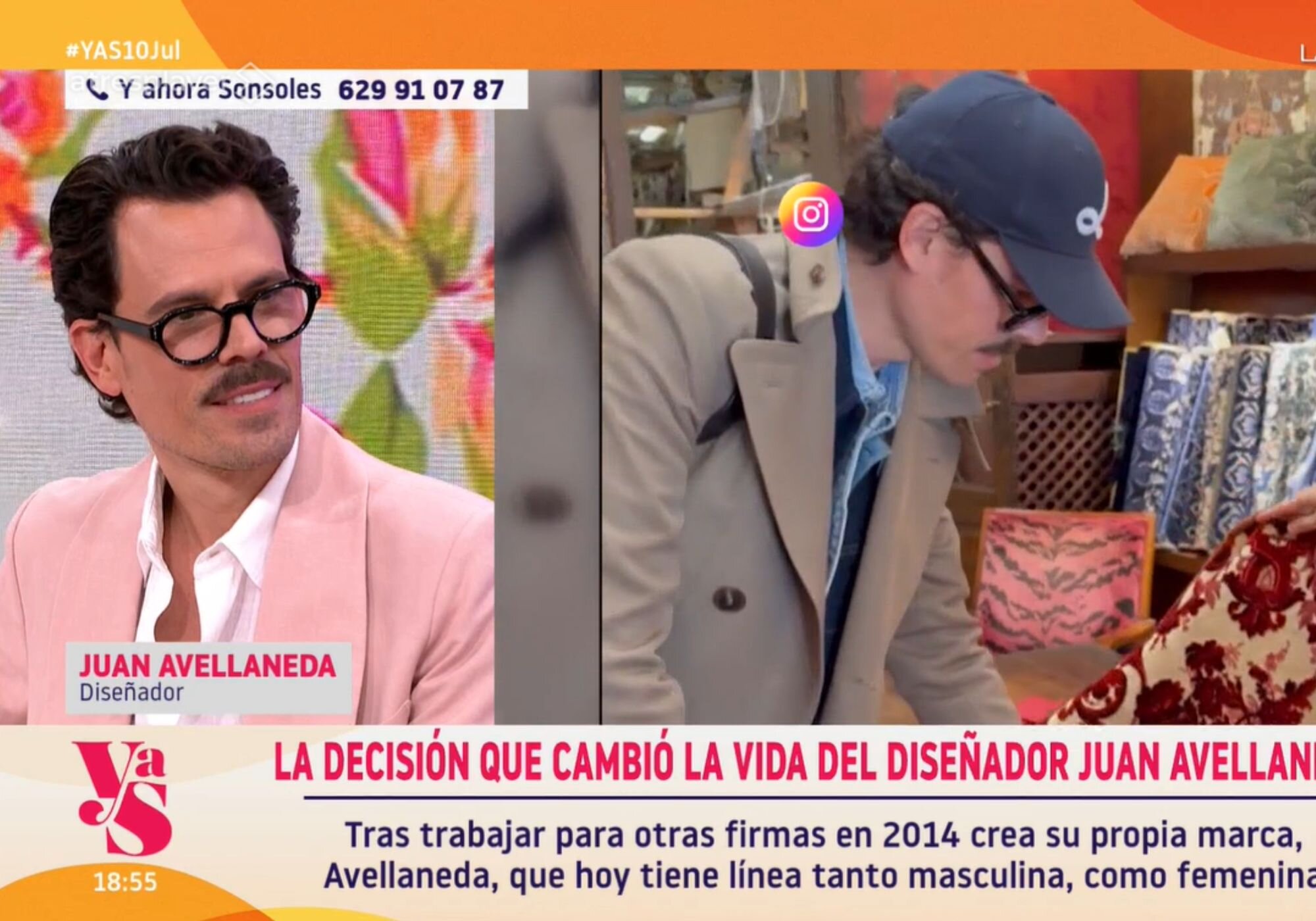 Juan Avellaneda contó su experiencia con el cáncer en &#39;Y ahora, Sonsoles&#39;