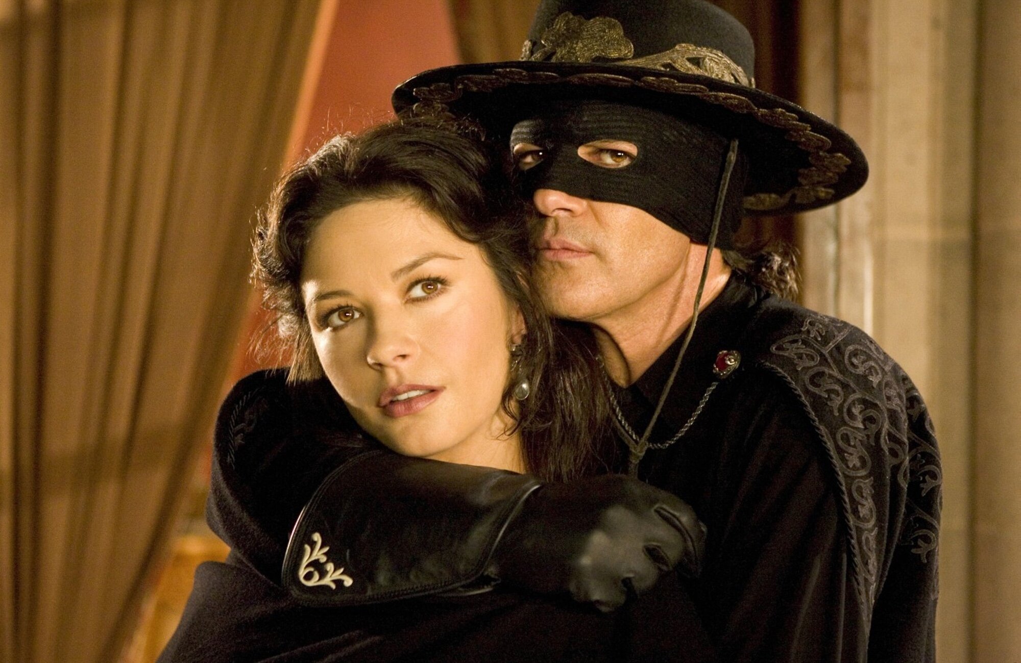 Antonio Banderas y Catherine Zeta-Jones protagonizan &#39;La máscara del zorro&#39;