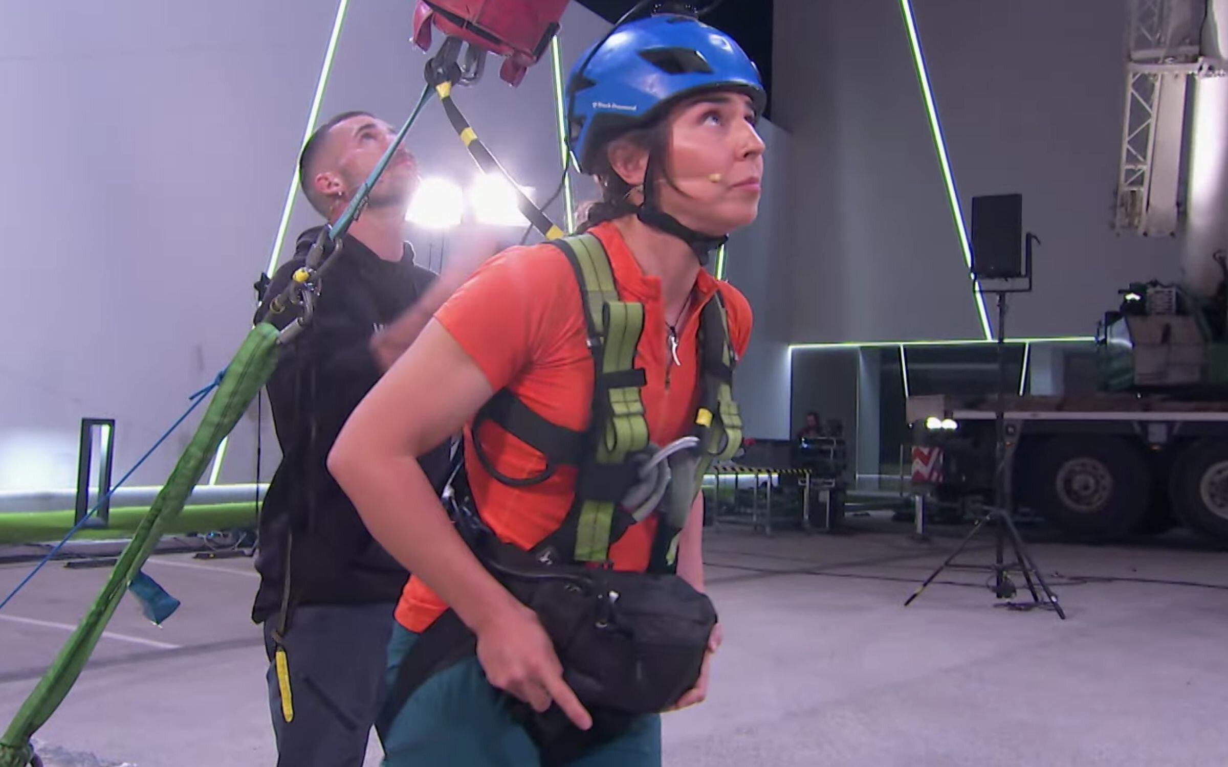 Marta Jiménez, "la mujer adrenalina", en 'El hormiguero'