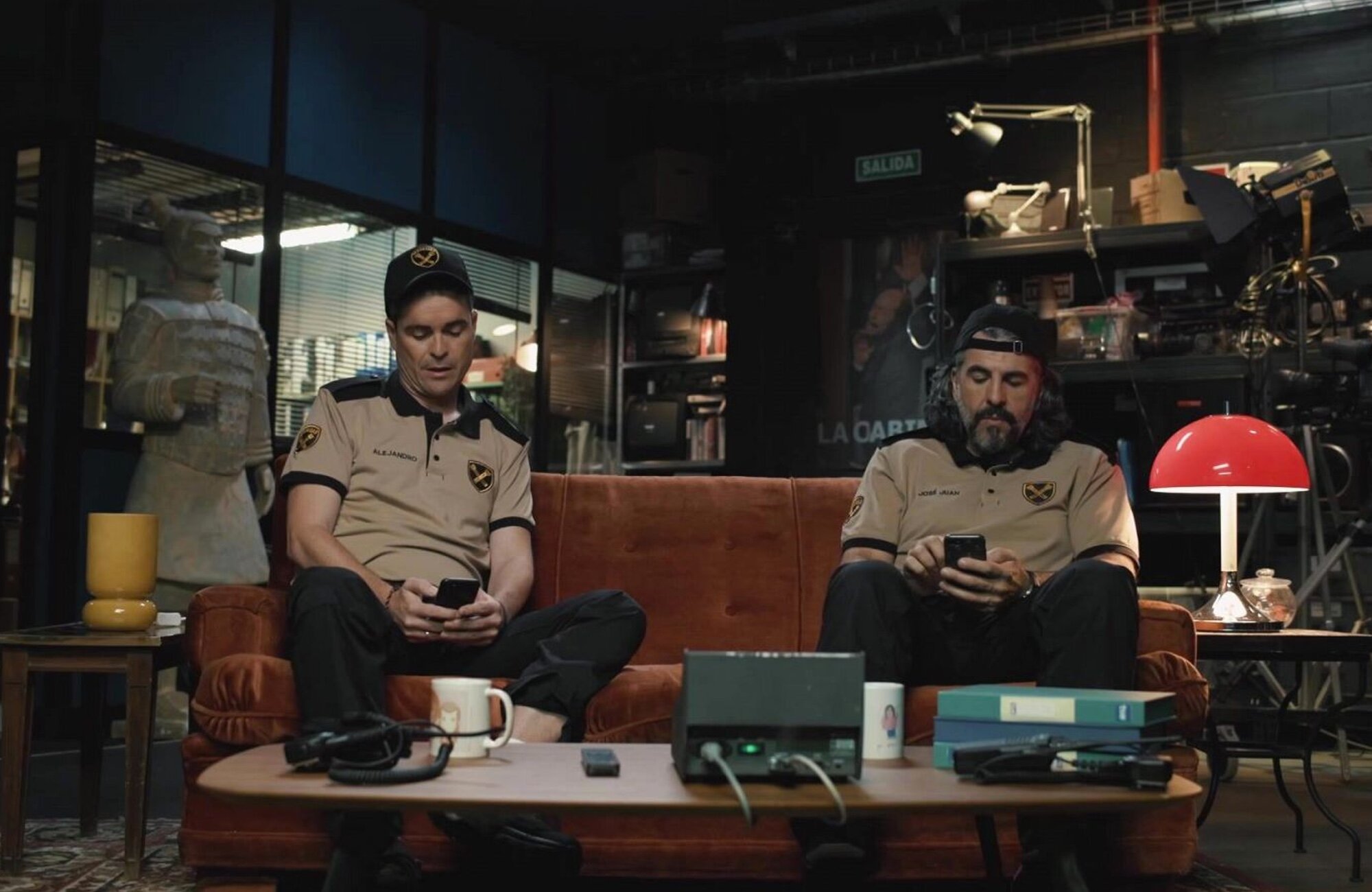 Álex Clavero y J.J. Vaquero en el primer programa de &#39;La garita&#39;