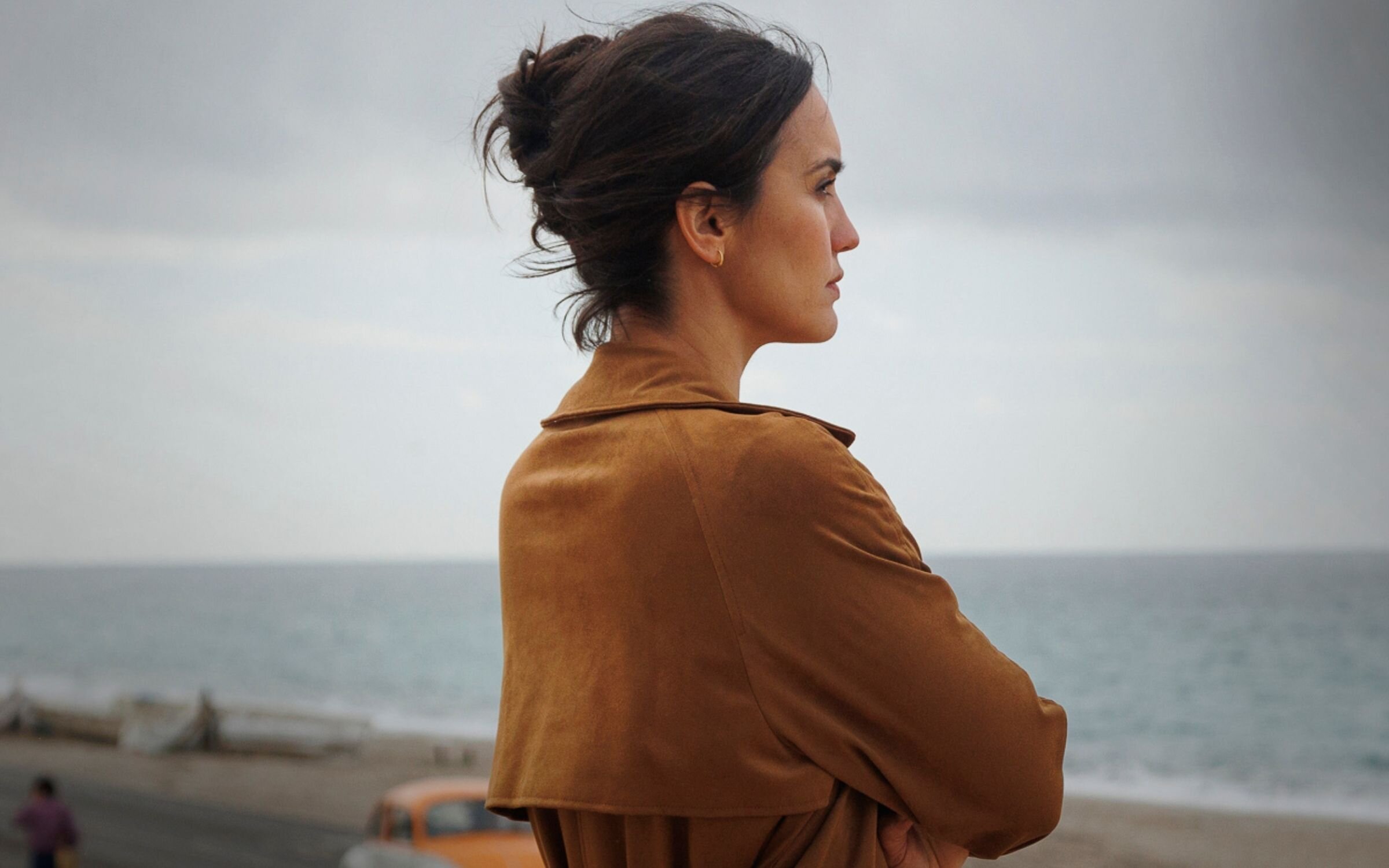 Megan Montaner interpretando a María en la segunda temporada de &#39;Entre tierras&#39;