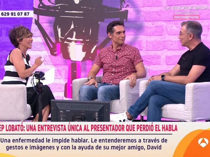 Sonsoles Ónega entrevista a Josep Lobató junto a su amigo David en &#39;Y ahora, Sonsoles&#39;