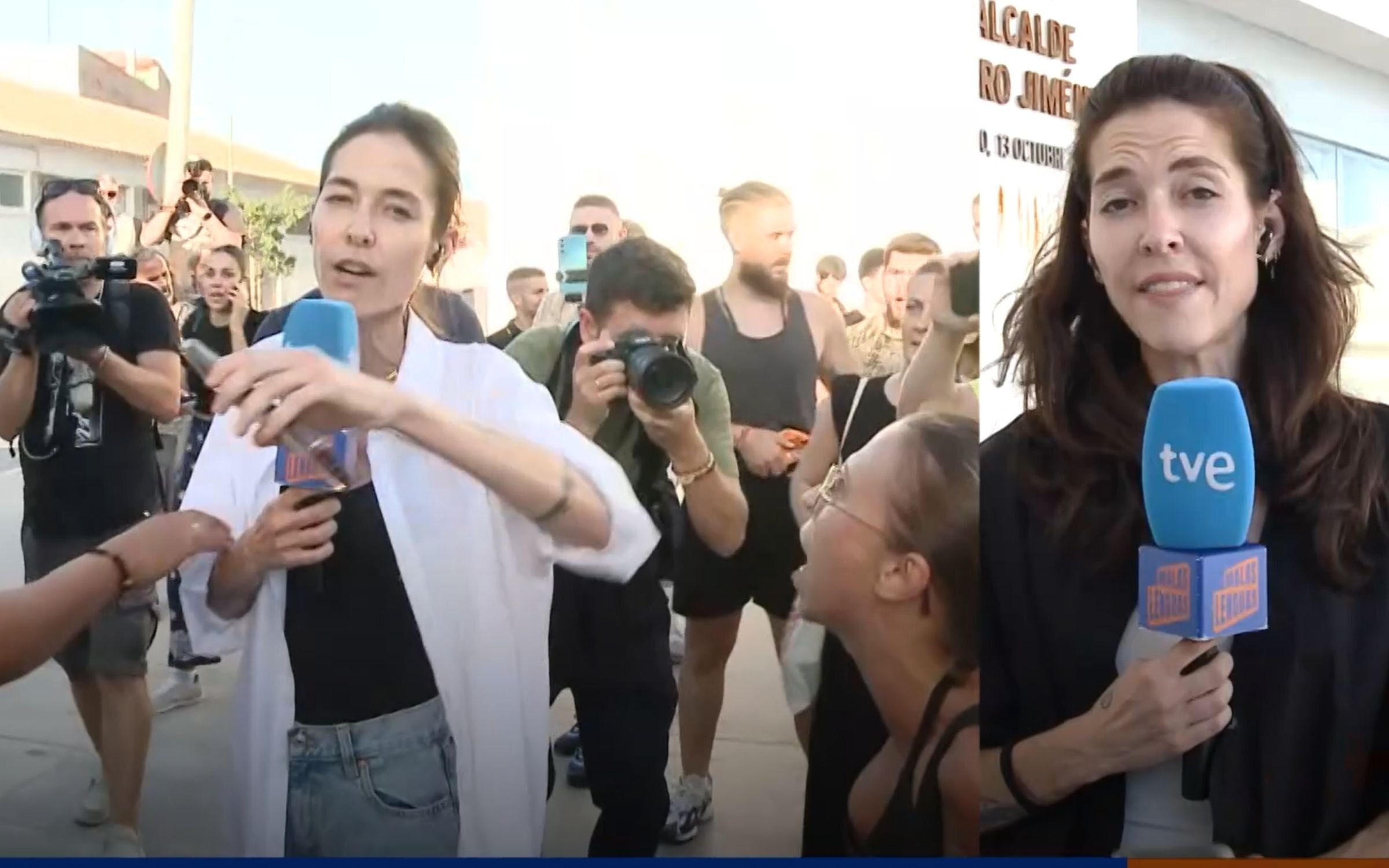 Esther Yánez en la conexión con &#39;Malas lenguas&#39;