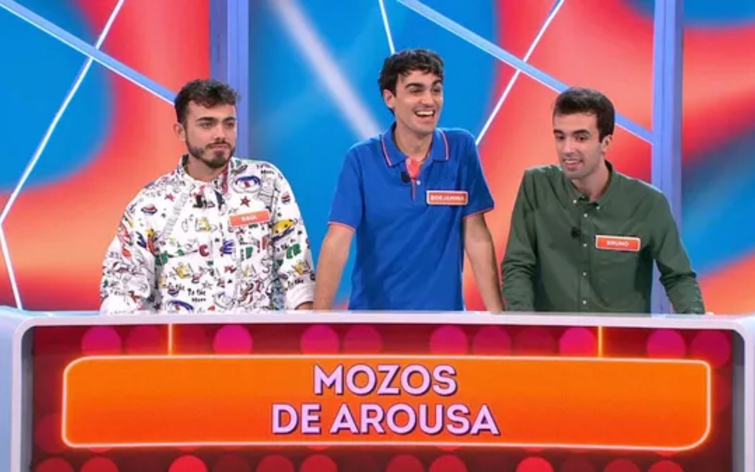 Los Mozos de Arousa en el programa 'Reacción en cadena'