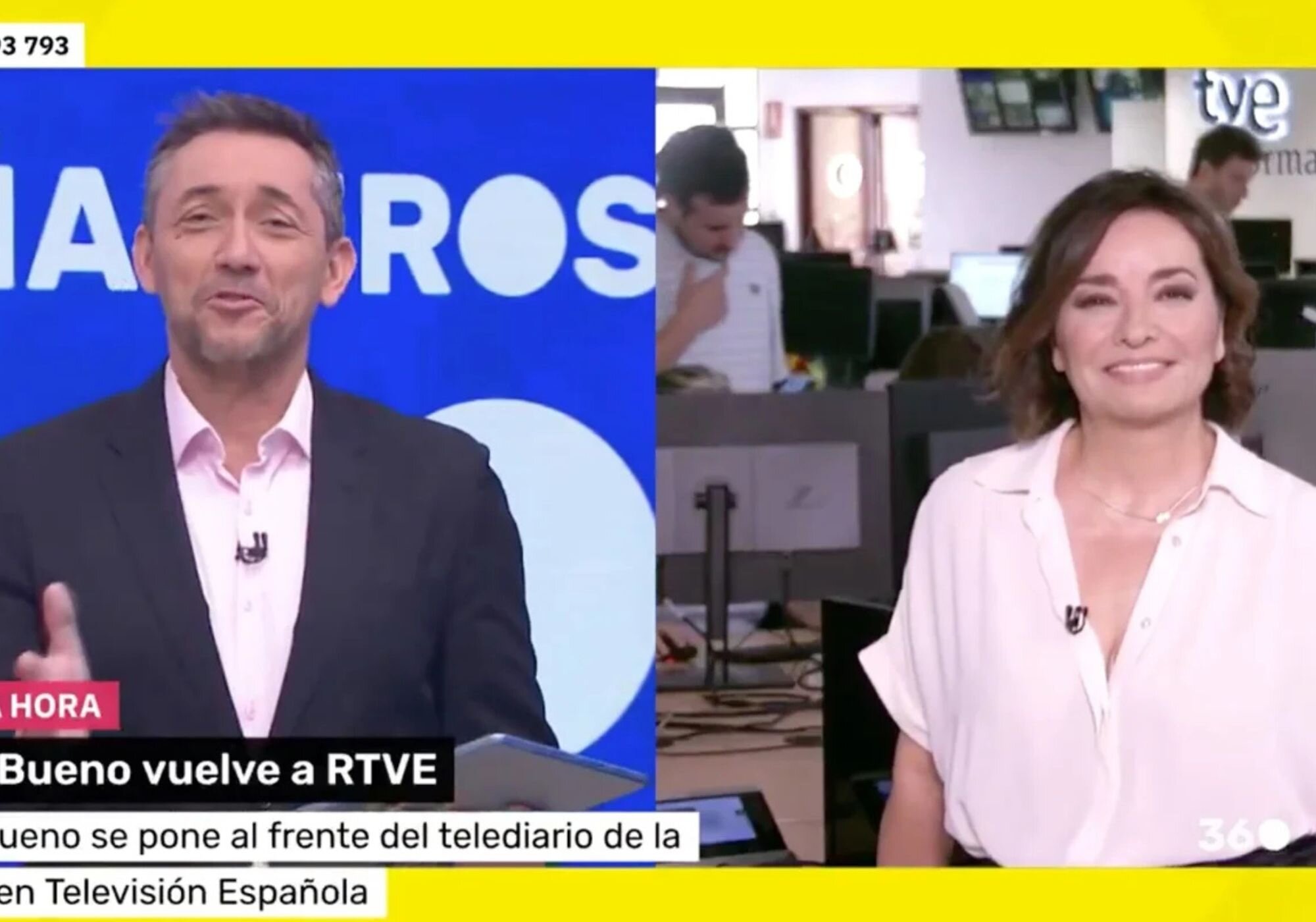 Pepa Bueno apareció en 'Mañaneros 360' para charlar sobre su vuelta al 'Telediario 2' de La 1