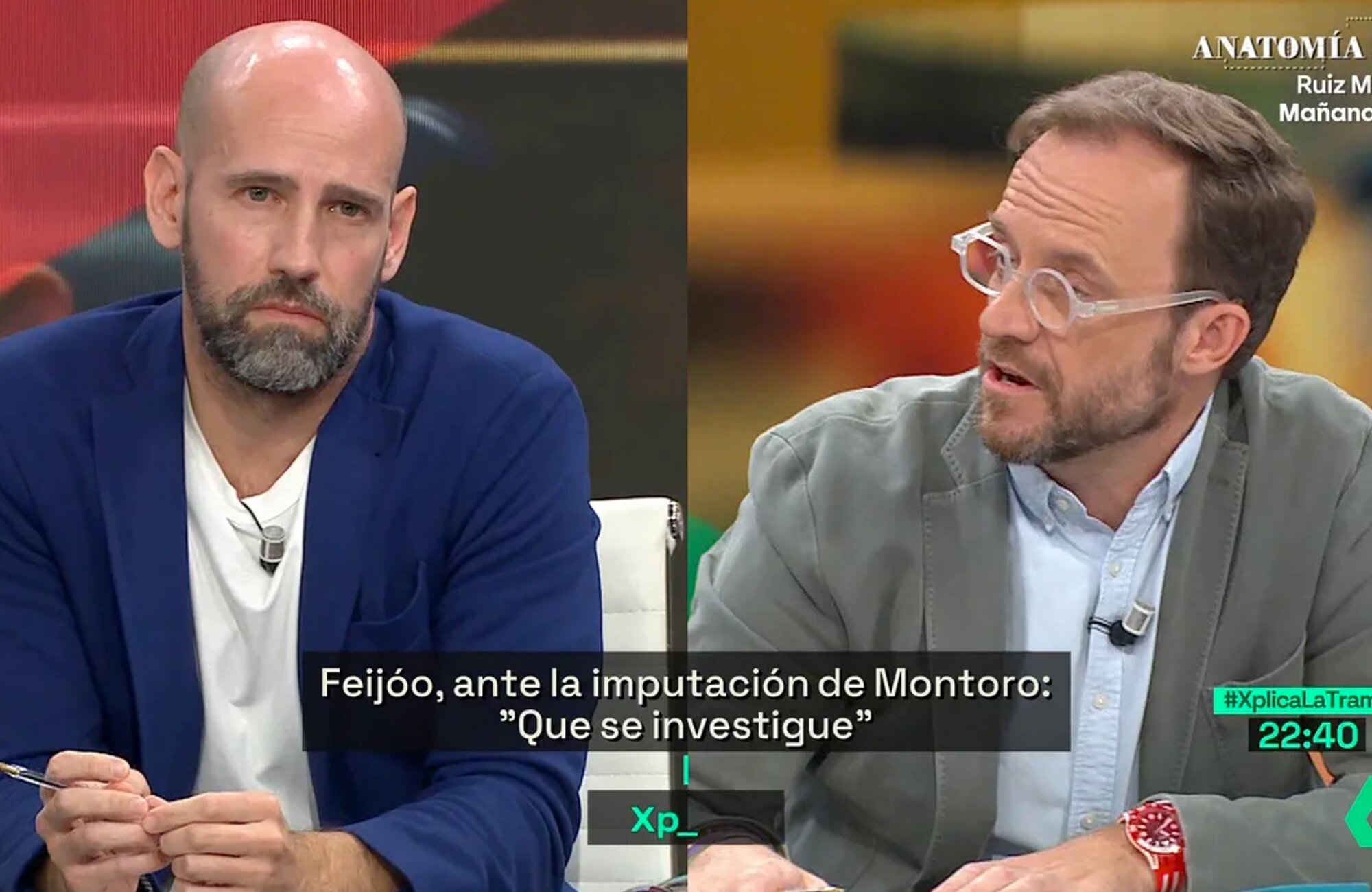 Gonzalo Miró en uno de los debates de &#39;laSexta Xplica&#39;
