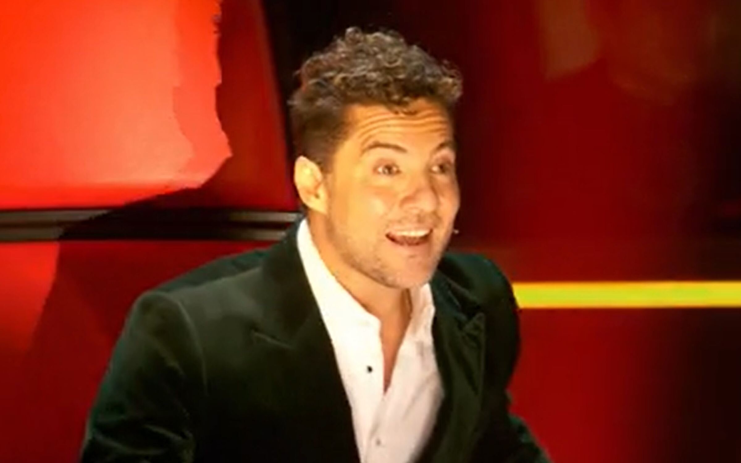 La reacción de David Bisbal a su homenaje en la final &#39;La Voz Kids&#39;