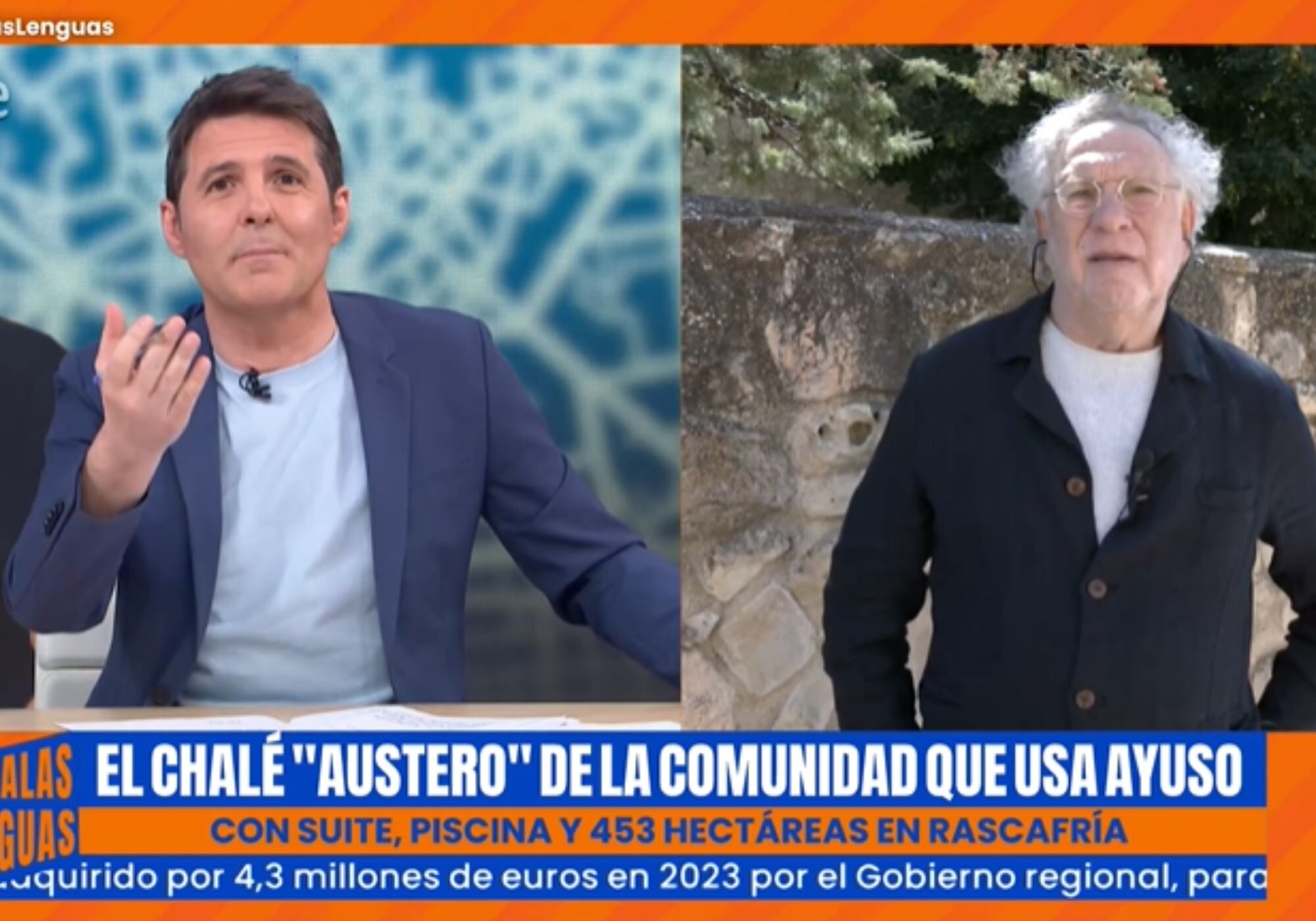Jesús Cintora trató de calmar a Ernesto Ekaizer, pero no fue posible y abandonó &amp;#39;Malas lenguas&amp;#39; en directo