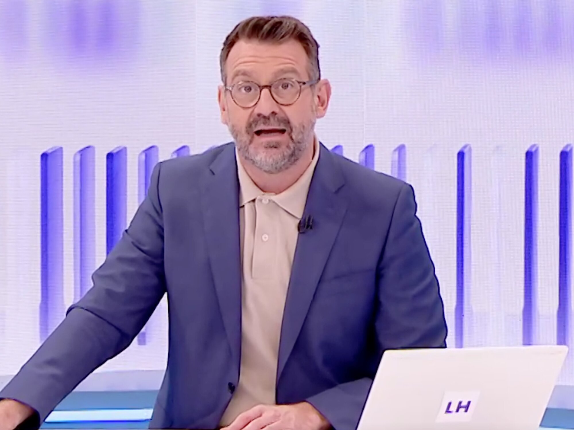 El presentador Marc Sala en &#39;La hora de La 1&#39;