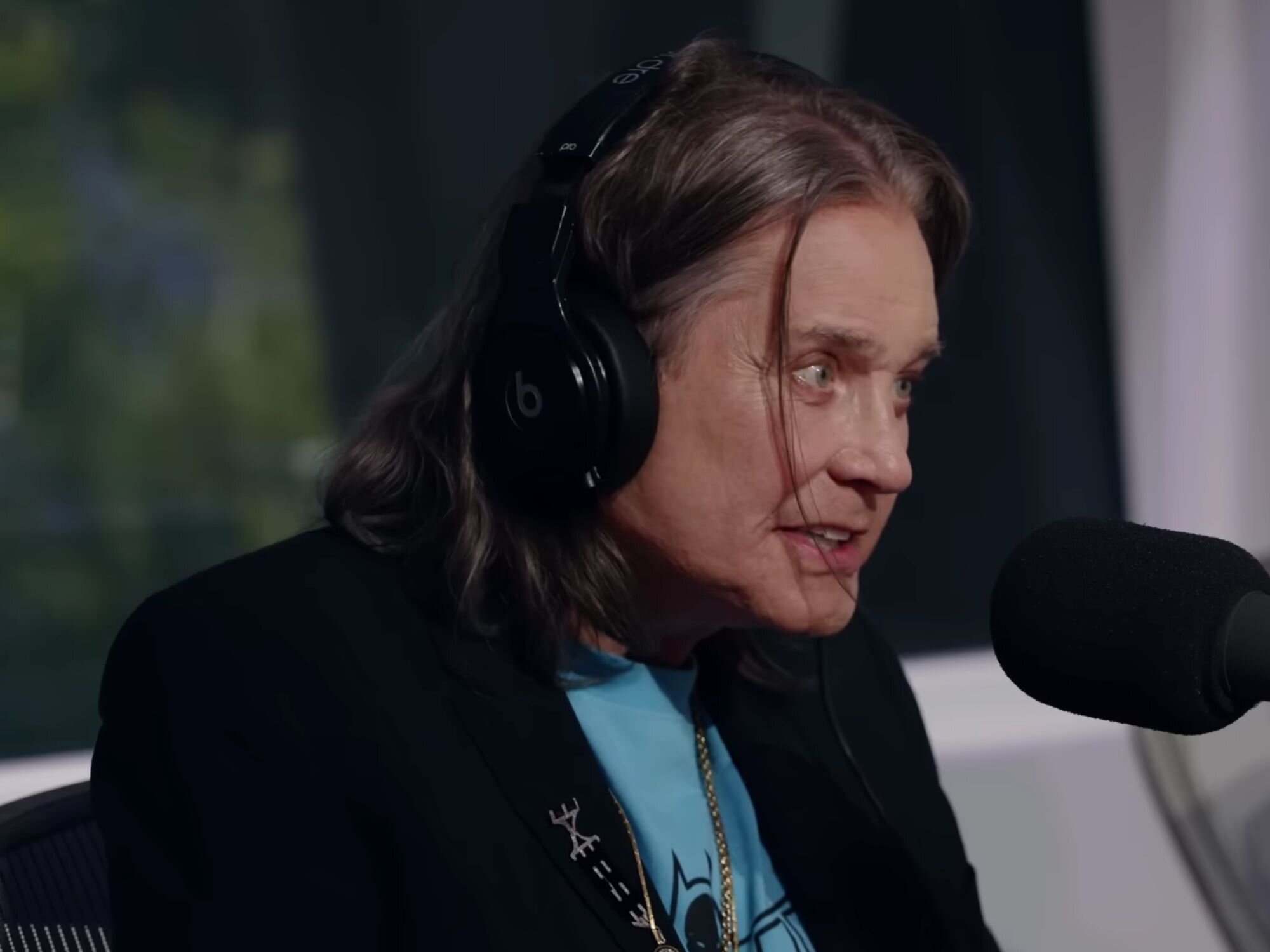 Ozzy Osbourne en una entrevista para Apple Music en 2023
