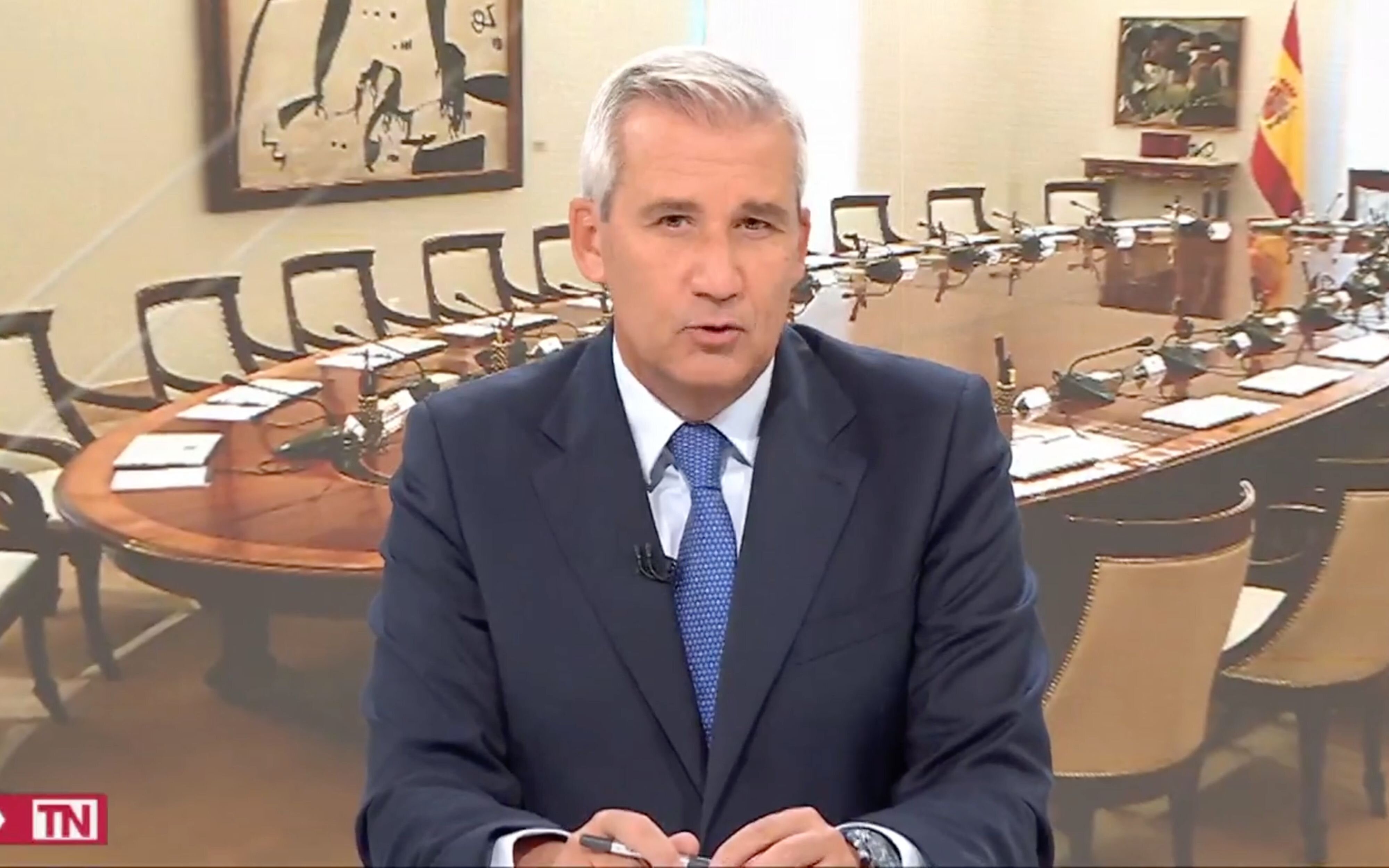 Víctor Arribas, presentador de &amp;#39;Telenoticias 1&amp;#39; de Telemadrid