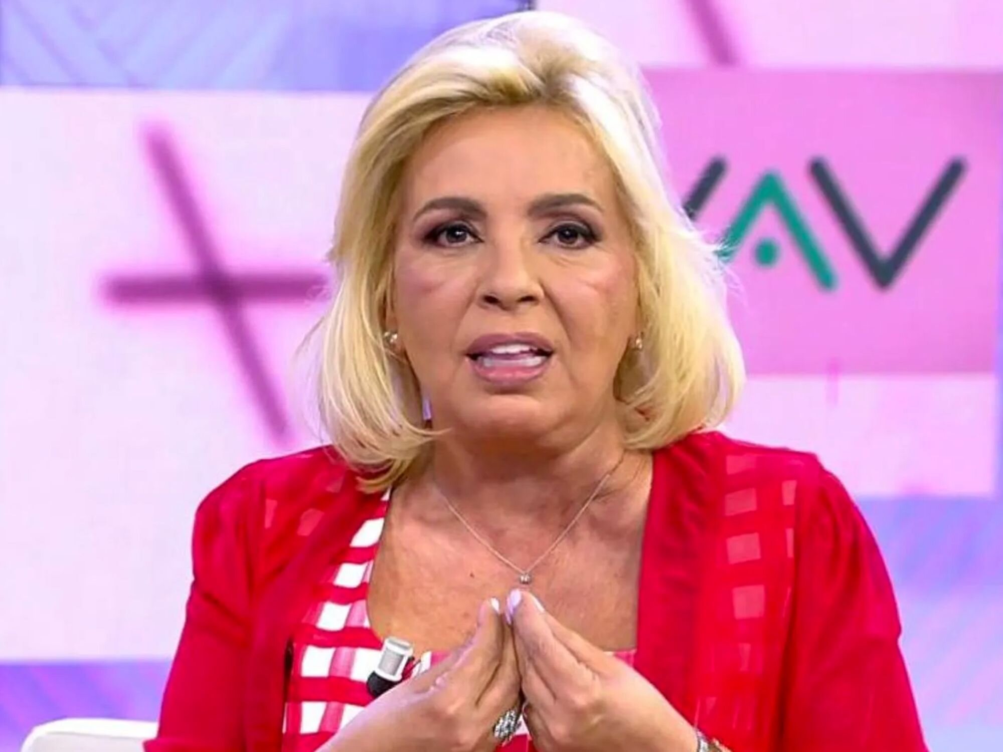 Carmen Borrego defiendo a Alejandra Rubio en el plató de 'Vamos a ver'