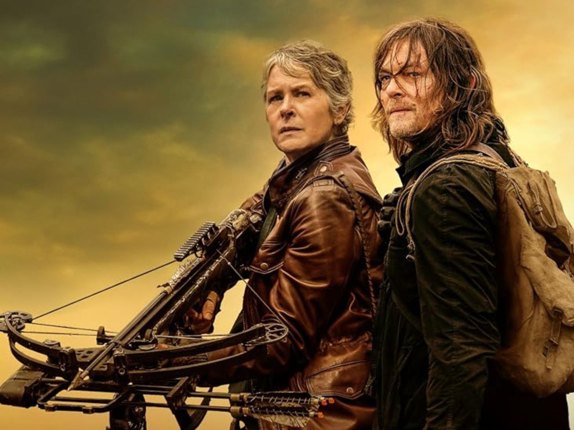 Norman Reedus y Melissa McBride, protagonistas de &#39;The Walking Dead: Daryl DIxon&#39;