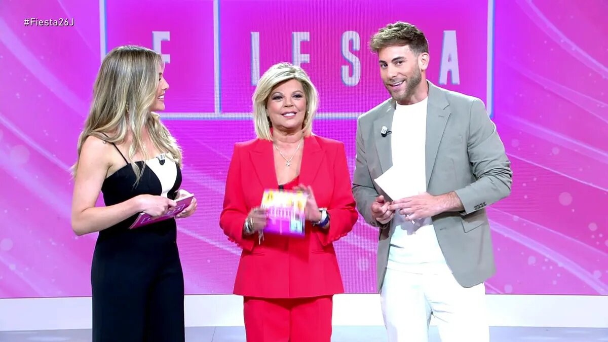 Terelu Campos, César Muñoz y Àlex Blanquer en &#39;Fiesta&#39;